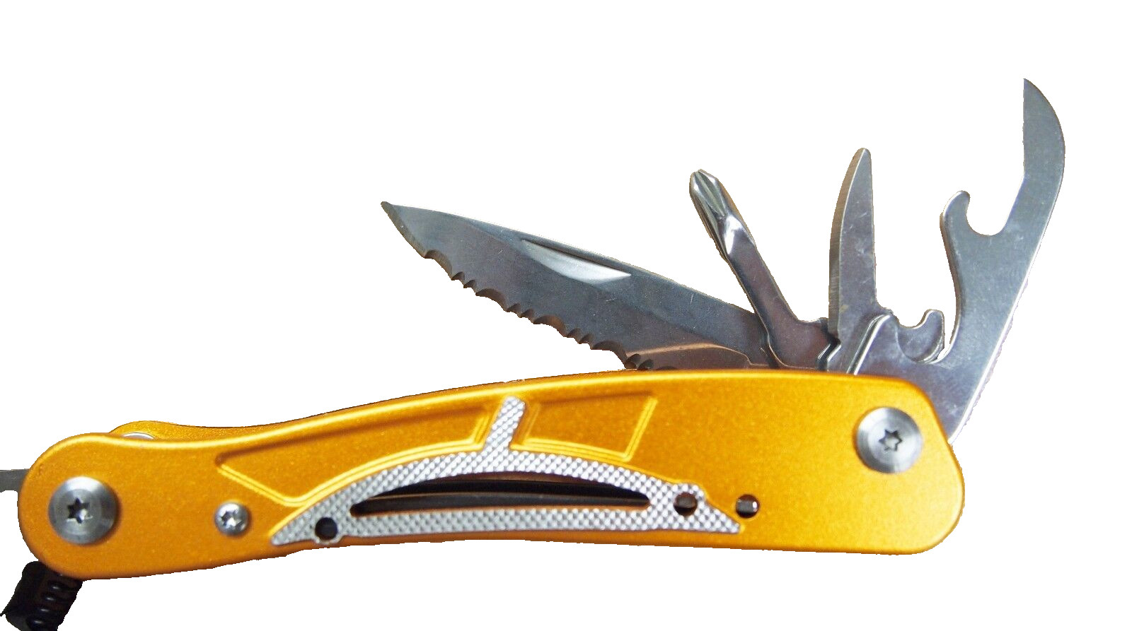 11 in 1 Multi Tool Plier Knife Stainless Steel Aluminum Handle Carry Bag 327002