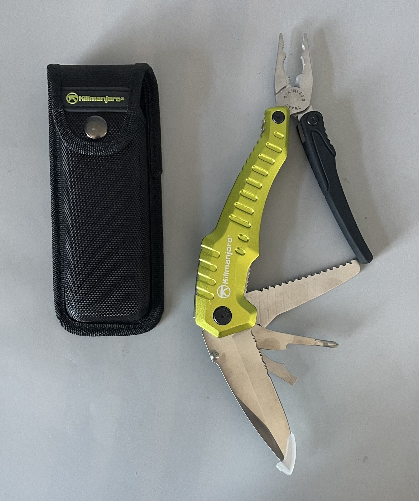 Kilimanjaro Magnus Multi Tool w/ OEM Pouch — Tested/Working