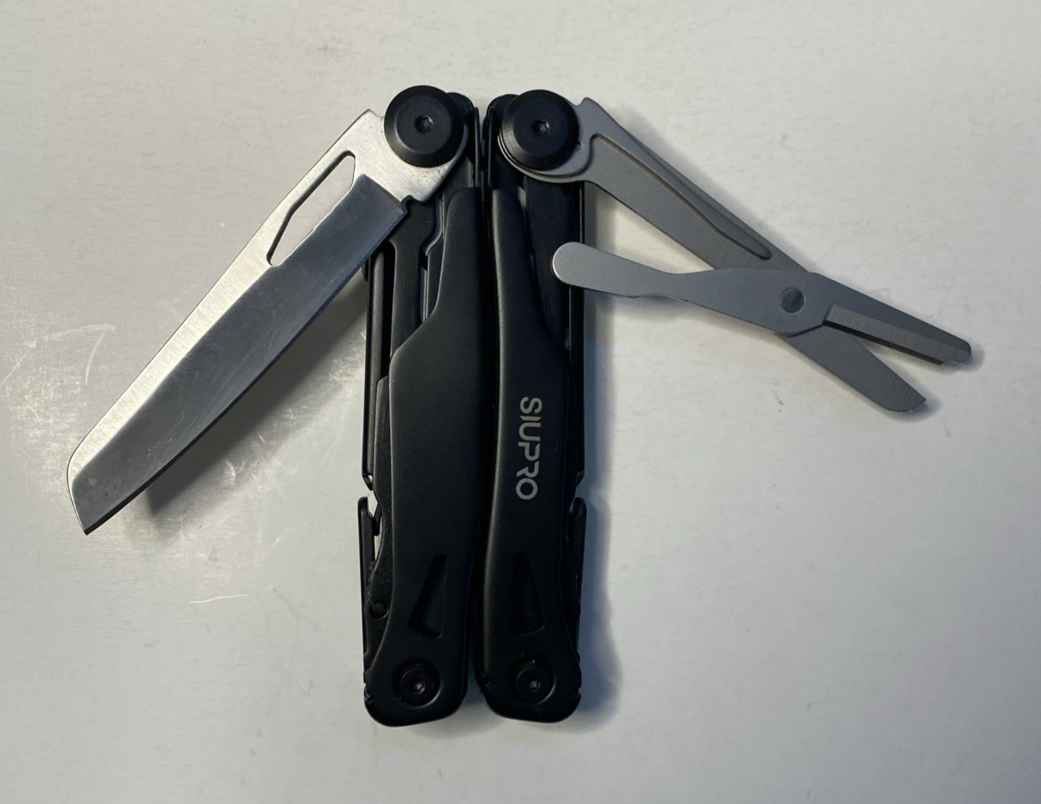 SIUPRO Multi Tool Folding Pliers with Sheath Compact Utility Tool Teal