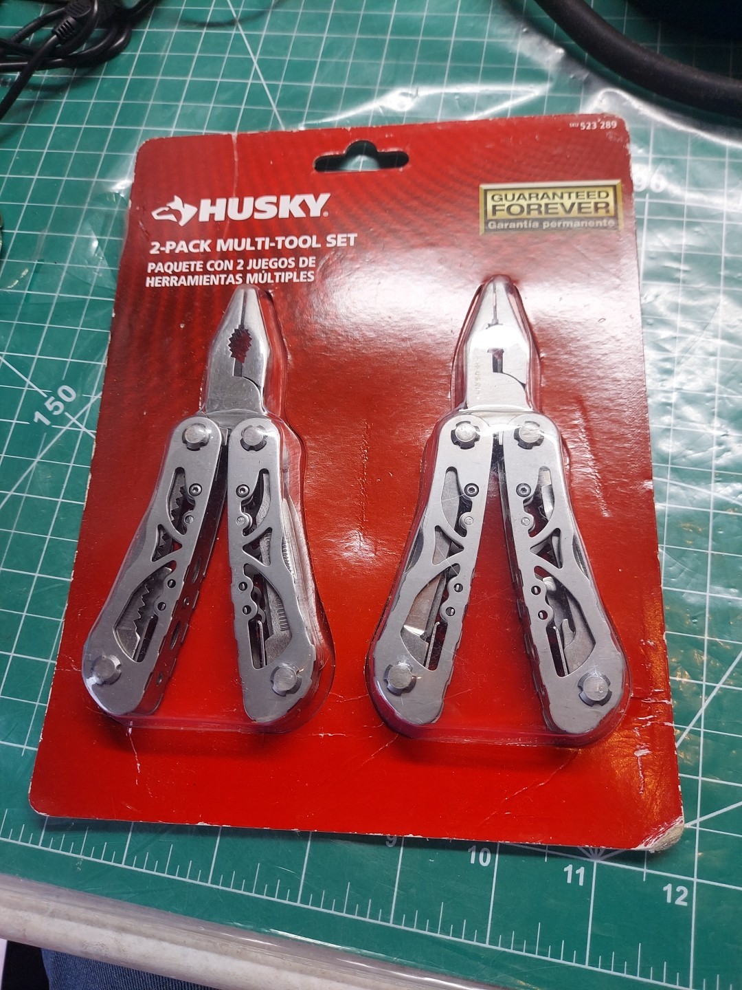 Husky 2-Pack Multi-Tool Set New 523 289