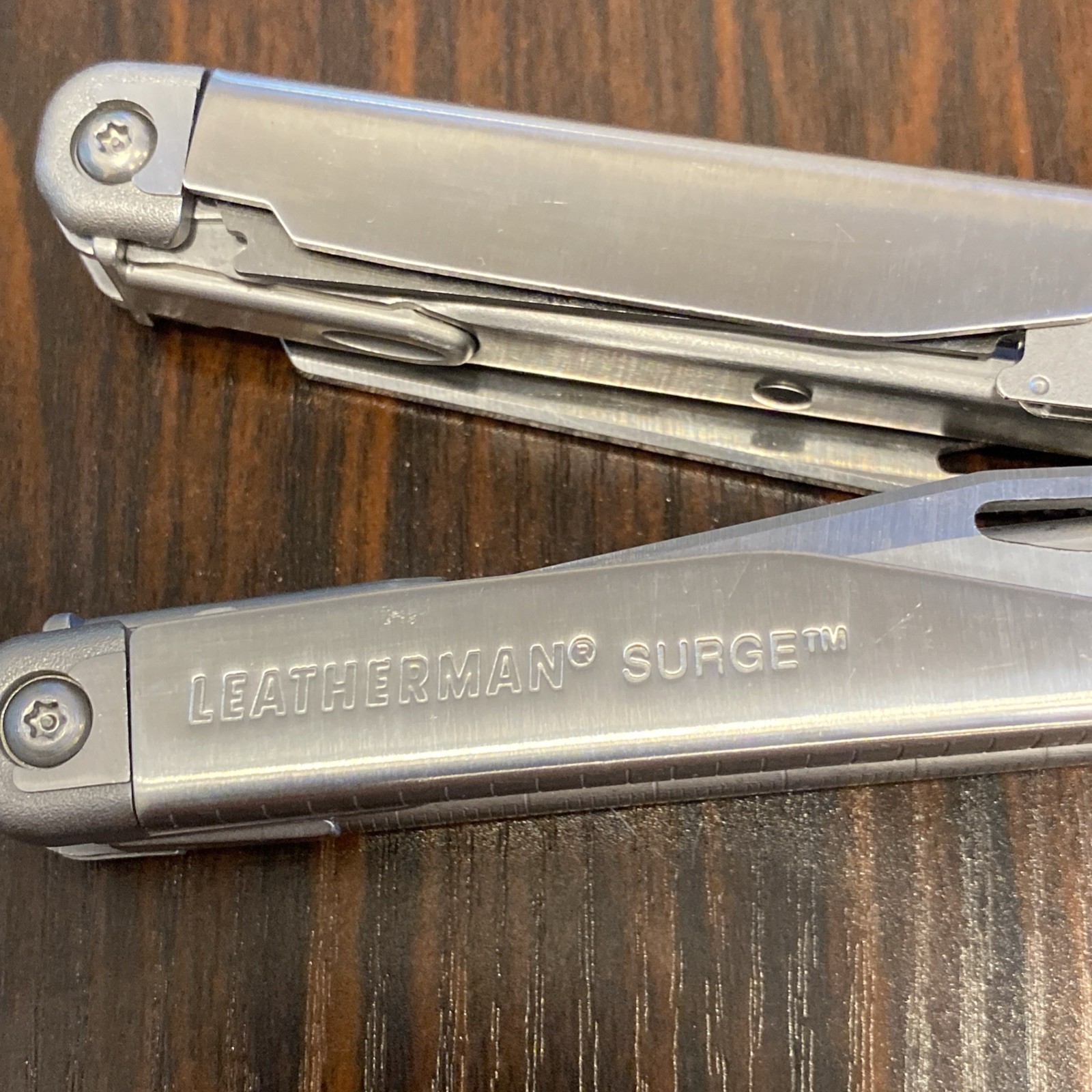 Leatherman Surge Stainless Multi-Tool + C308 Knife File Sheath Bits Set