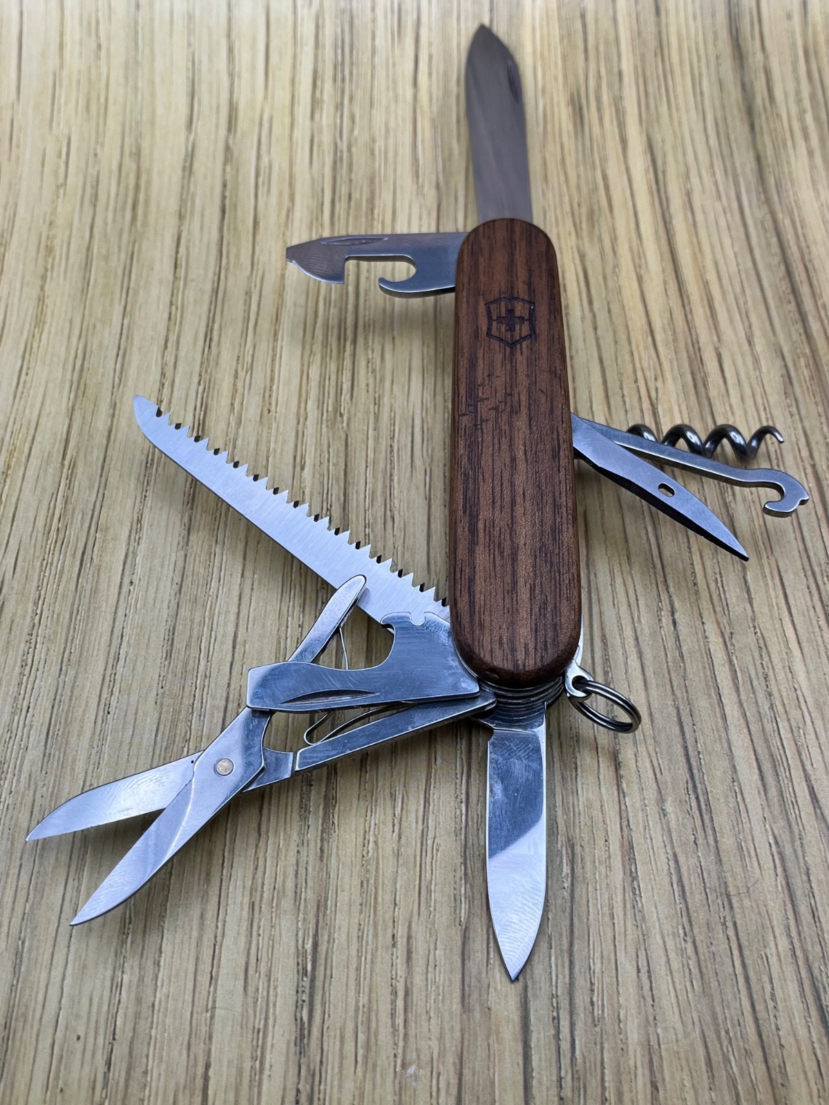 Victorinox Huntsman 91mm Swiss Army Knife Cleaned, Sharpened, Polished