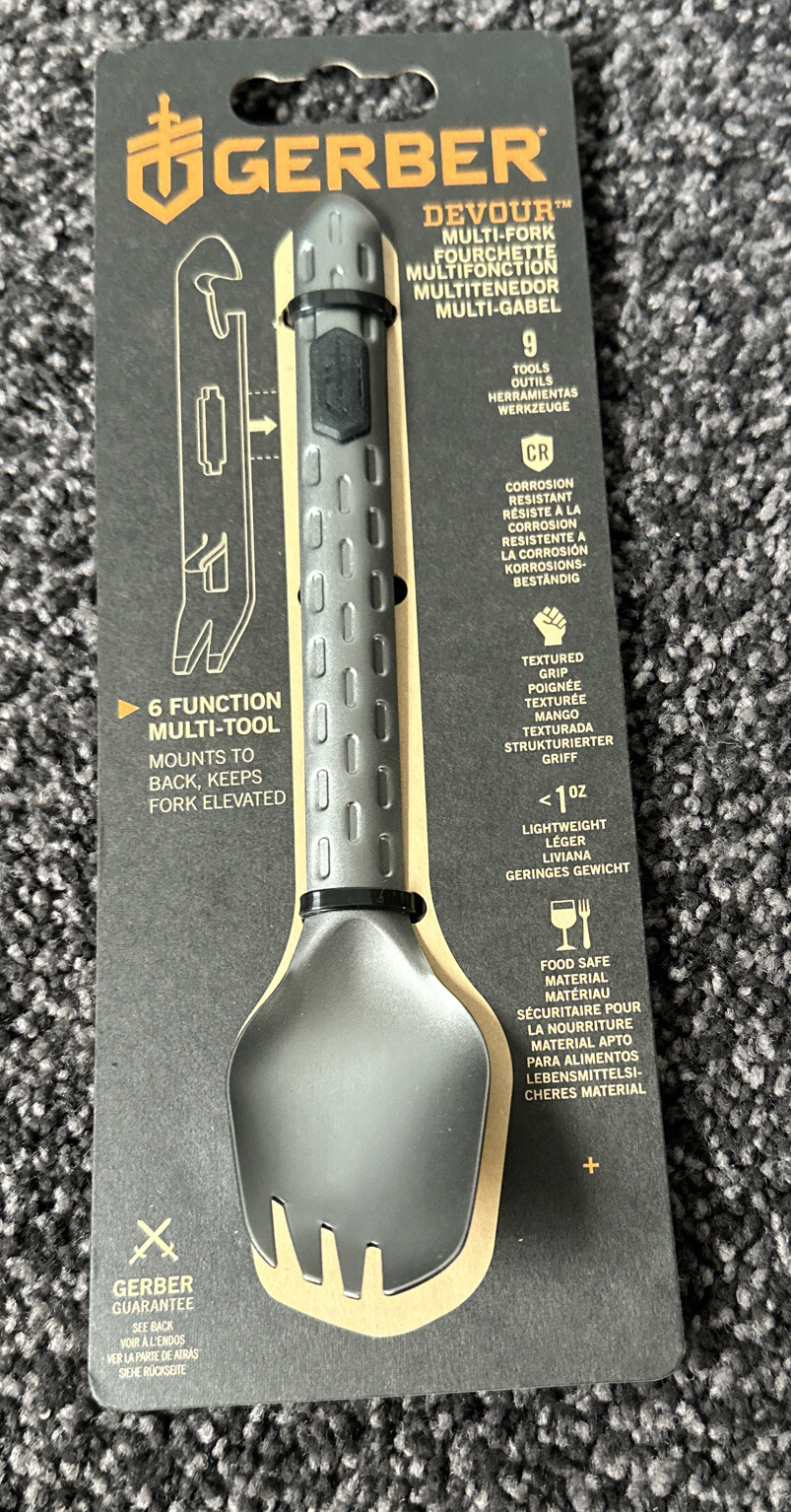 Gerber Devour – Cook Eat Clean Spork, Black Onyx GE31003419