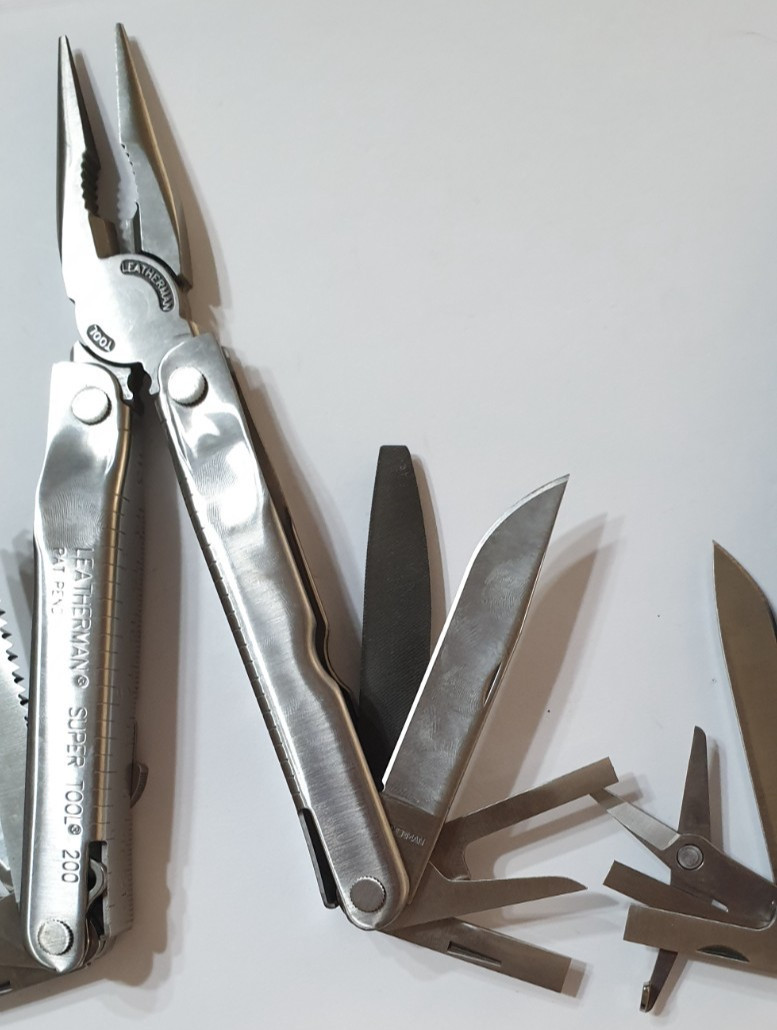 🔥🔥🔥 Leatherman Super Tool 200 & Pulse Set Unique Locks Rare Not Used