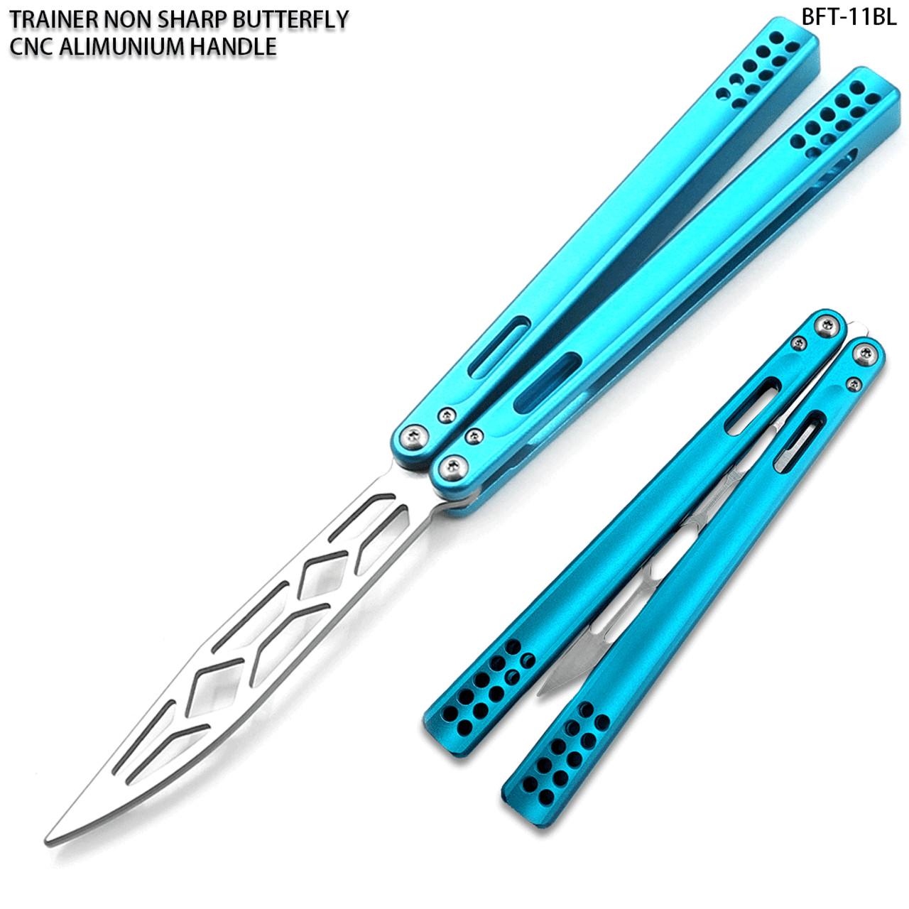 CNC Non-Sharp Professional Smooth Handle Trainer Tool – Blue Handle