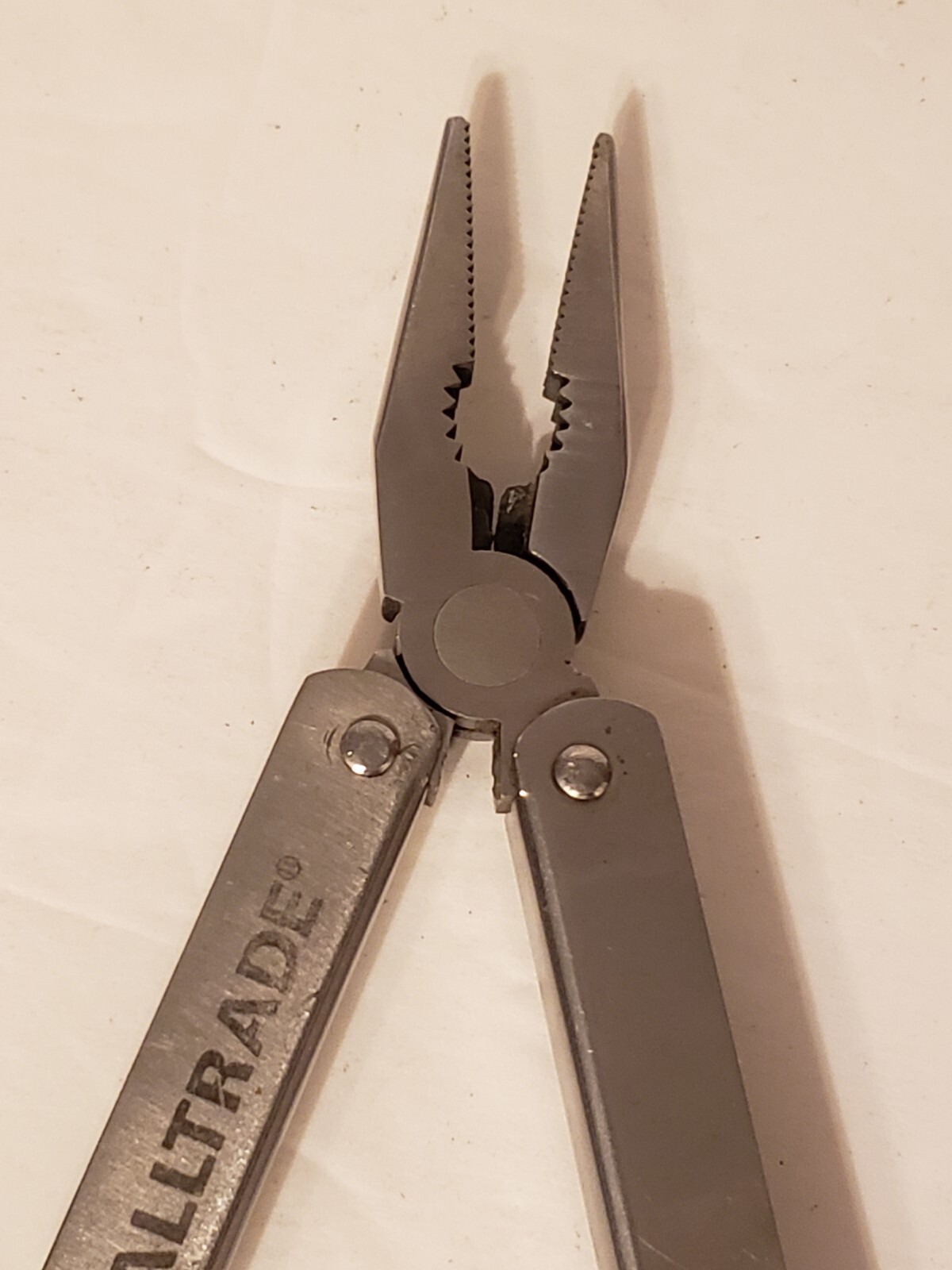 Alltrade Branded Folding Multi Tool With Sheath Pliers Knives Screw Driver Saw