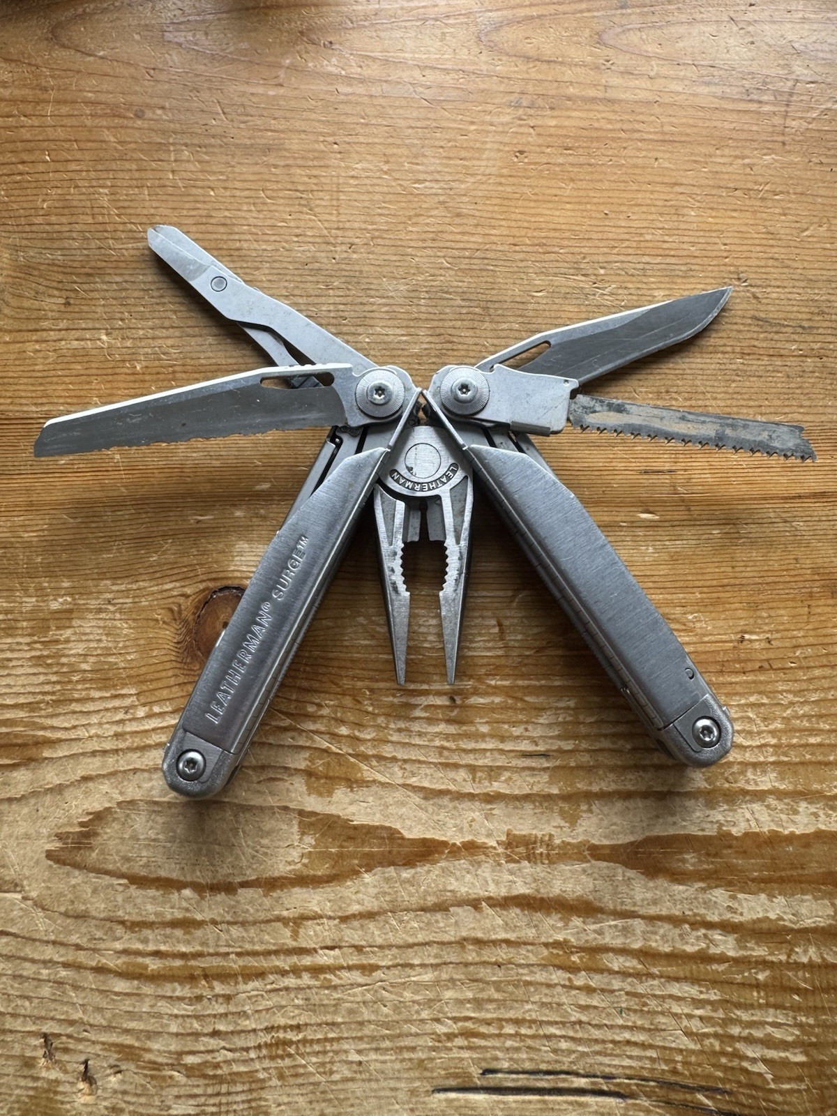 Leatherman Surge Multi Tool Heavy Duty Large Stainless Steel