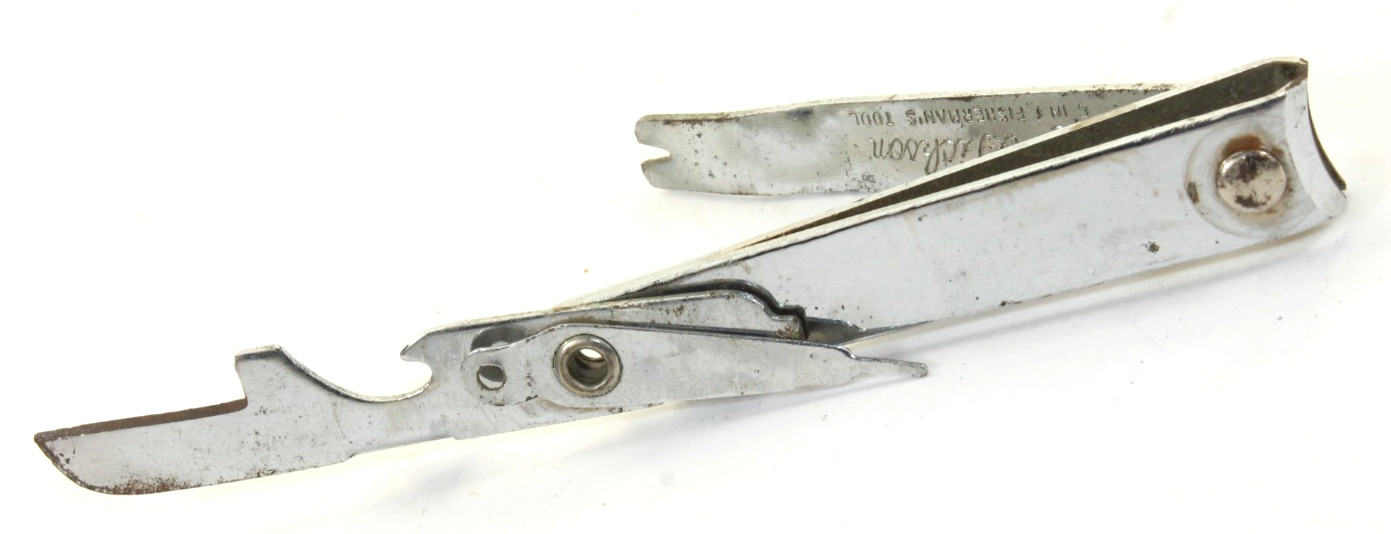 LM Dickson Vintage 6 in 1 Fisherman’s Multi Tool USA Fishing Equipment Pocket