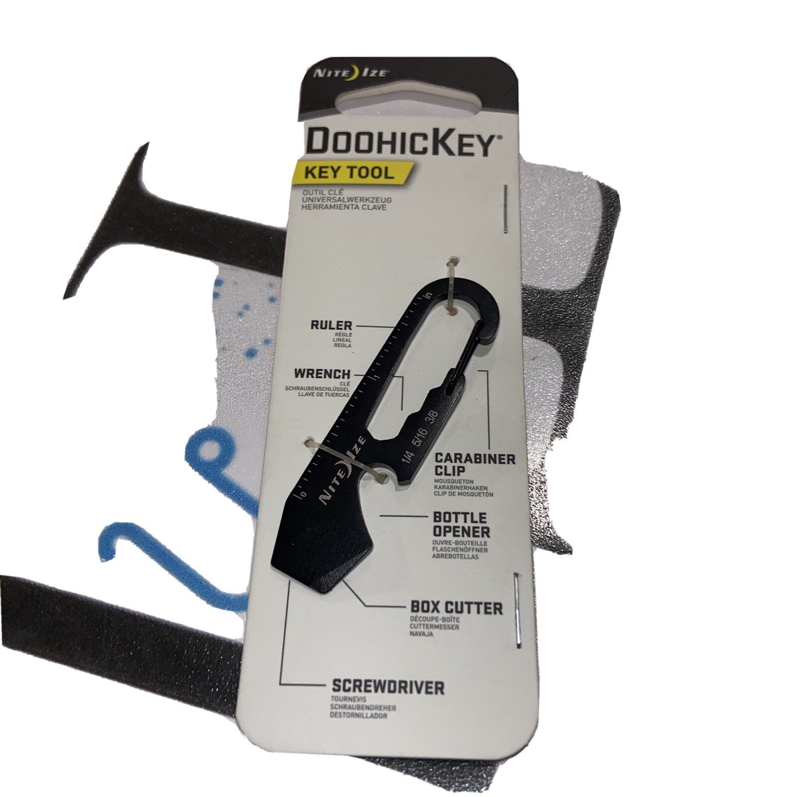 New Nite Ize Doohickey Tool Ruler Wrench Bottle Opener Box Cutter Screwdriver