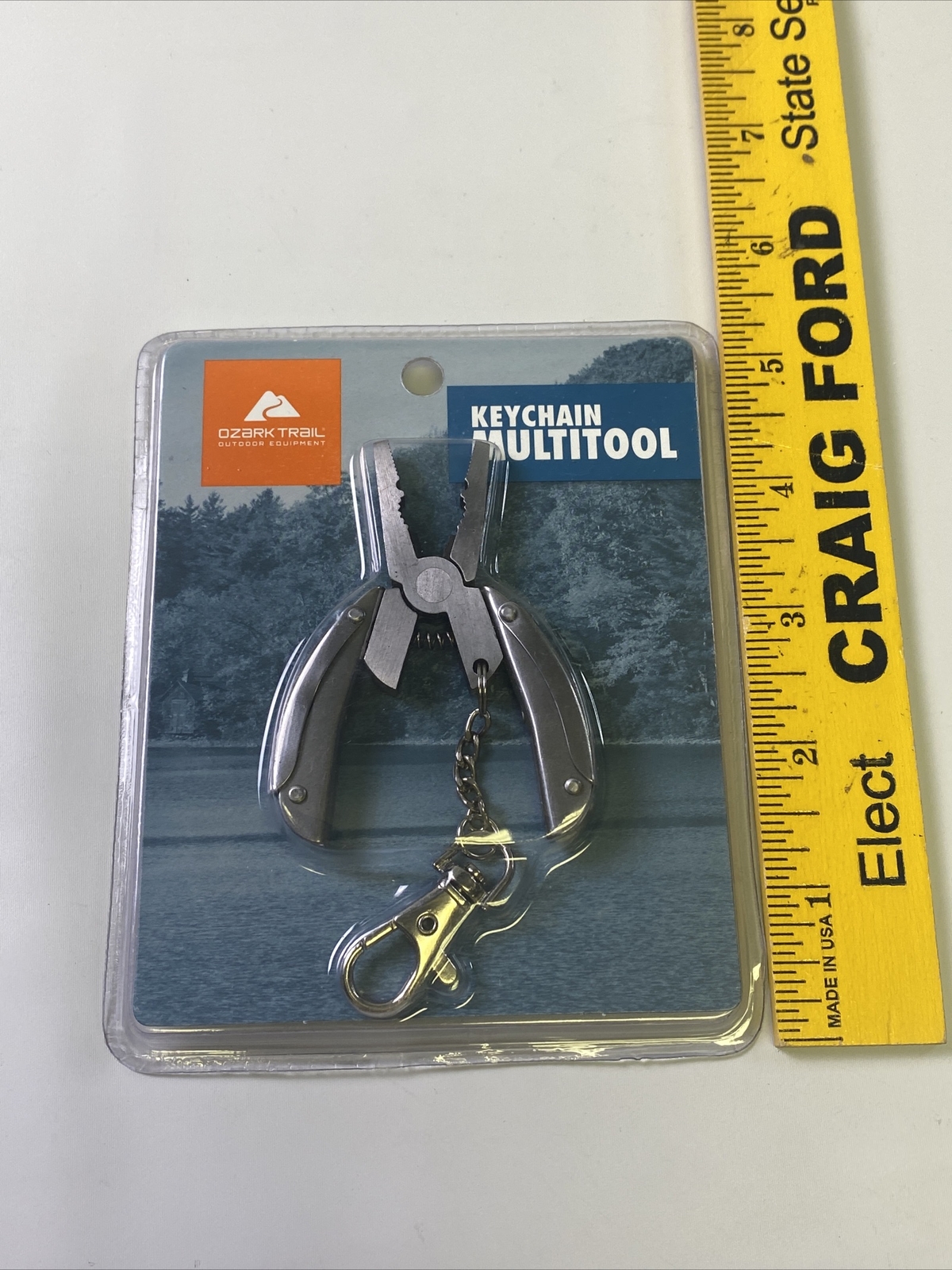 Ozark Trail Multi Tool KeyChain – EDC Bug Out Bag Easy To Carry New