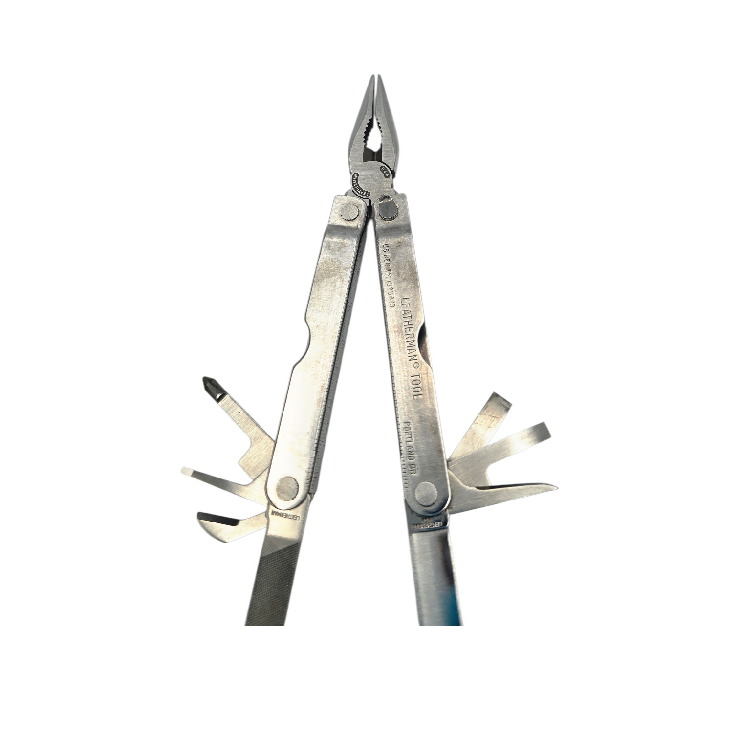 Vintage Leatherman PST – Multi-Tool w/ Leather Sheath USA Made – Used