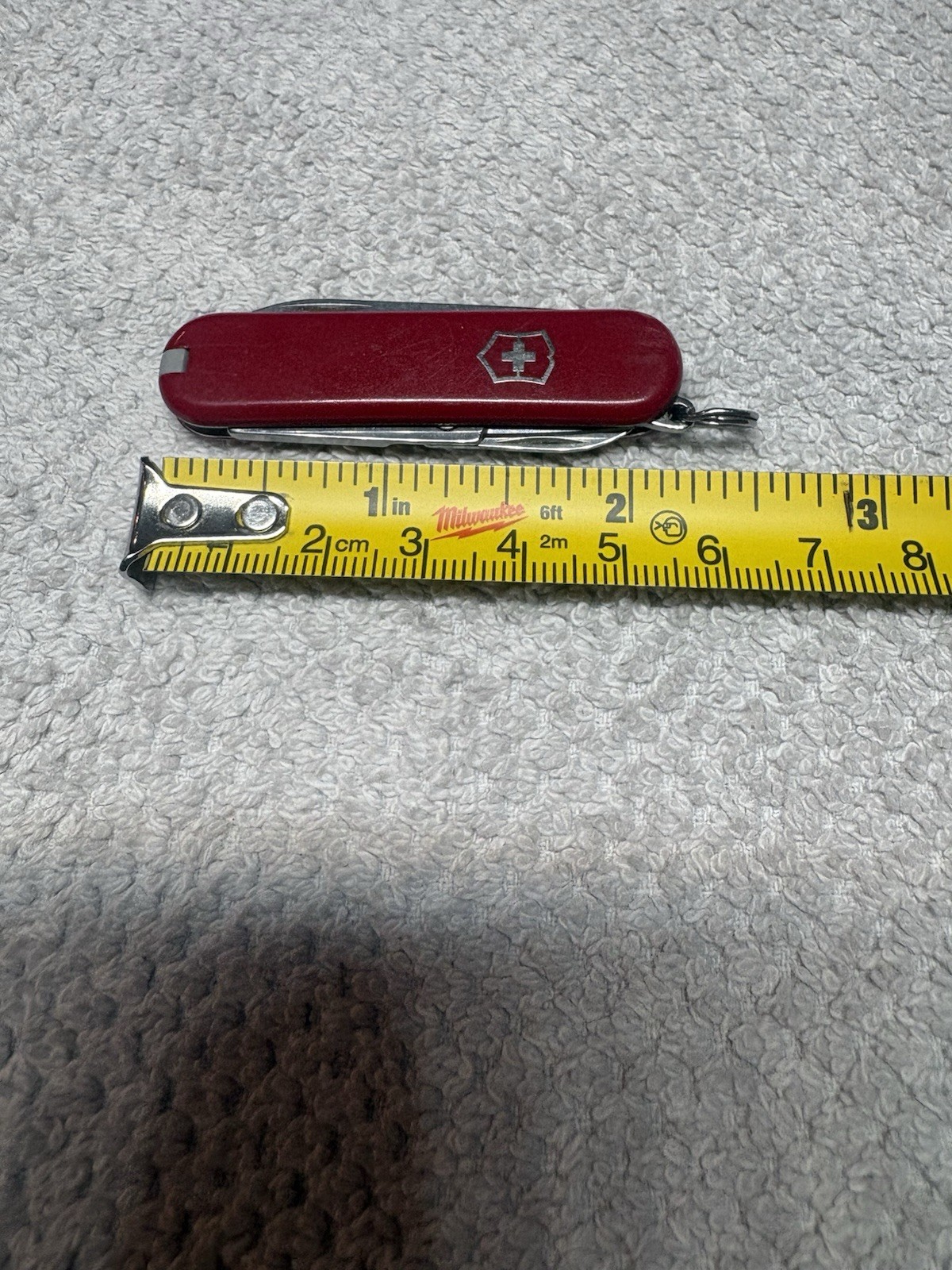 Victorinox Classic SD Swiss Army Knife Red 5-Tool Keyring 2-1/4”