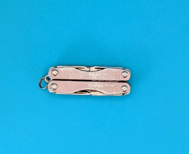 Leatherman Squirt P4 Multi-Tool, Key Ring, Retired, GRAY!