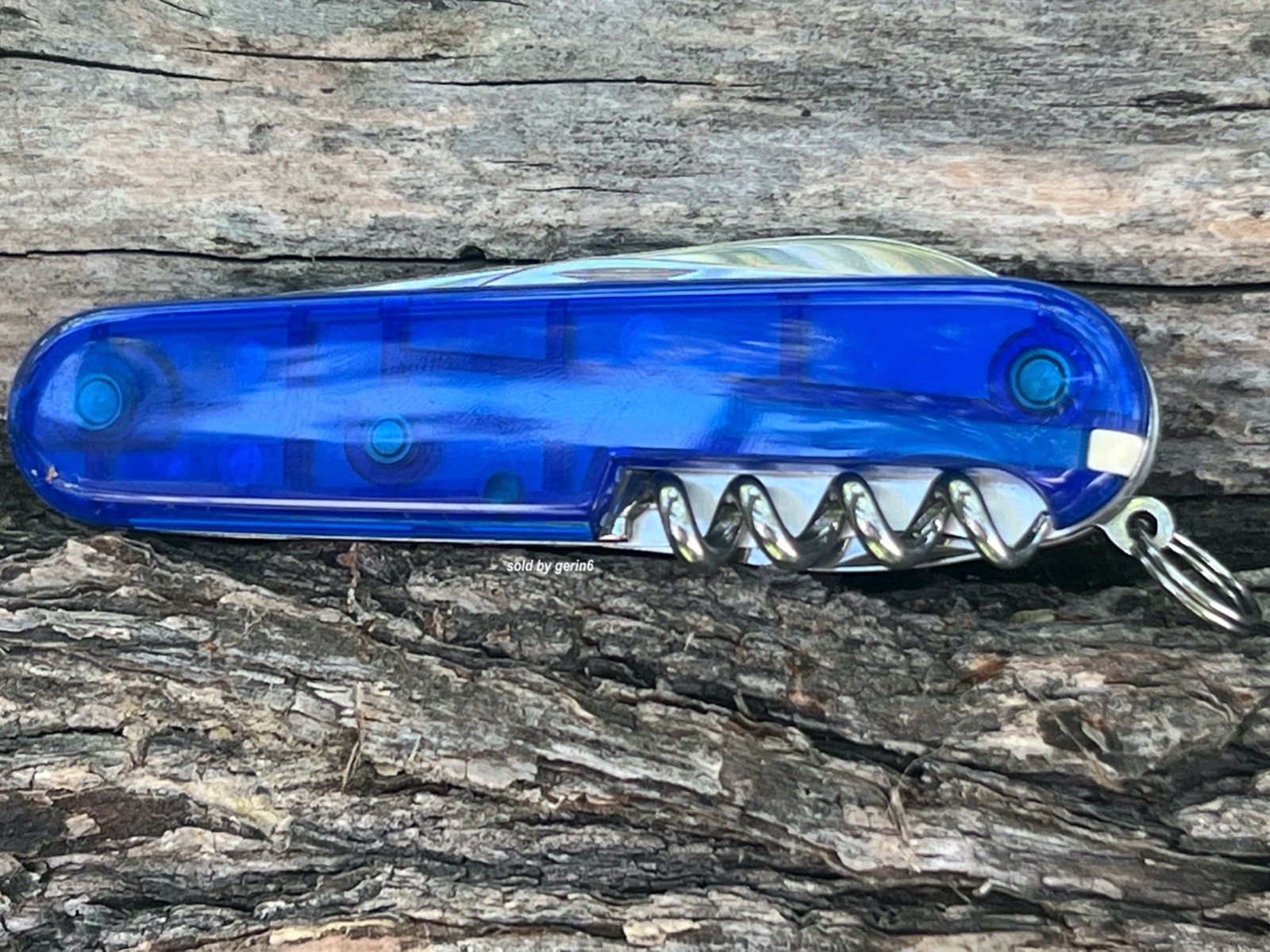 Victorinox Swiss Army Knife, Spartan Blue Translucent, 1.3603.T2, New In Box