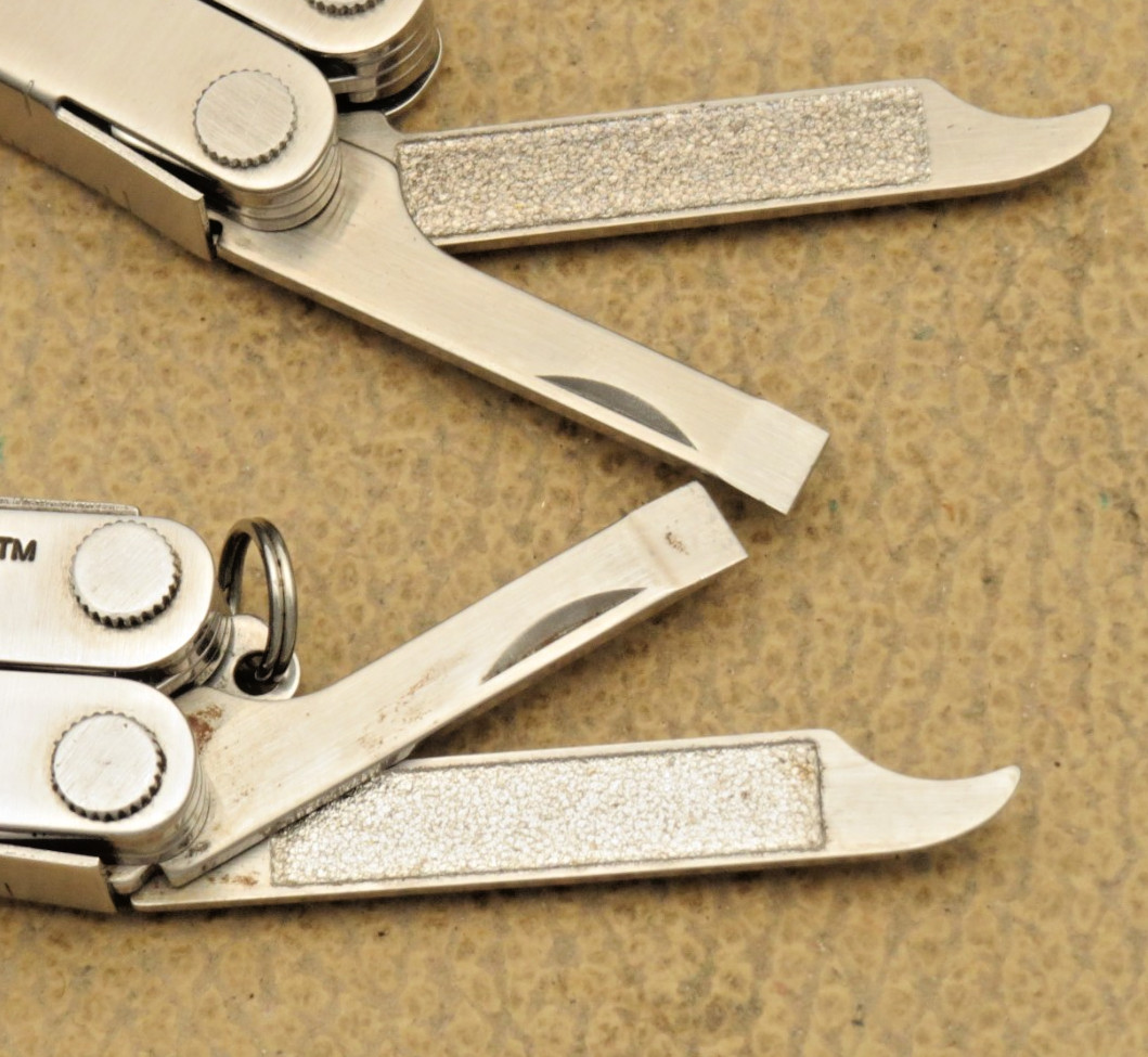 Vintage 1990’s LEATHERMAN TOOL – MICRA Keychain Pocket Sized Multools Lot of Two