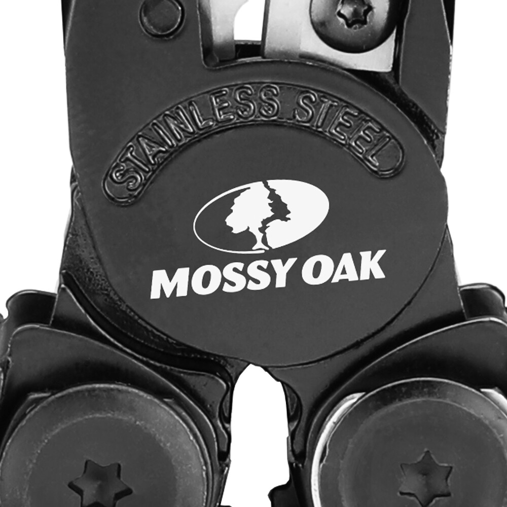 MOSSY OAK 19-in-1 Multitool Pliers Folding Pocket Tools Stainless Steel w/Sheath