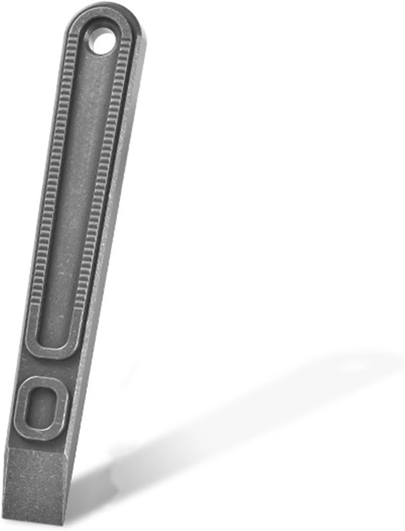 EDC Pry Bar Mini Multi Tool Titanium 3.74“ Package/Can Opener for Everyday Ca…