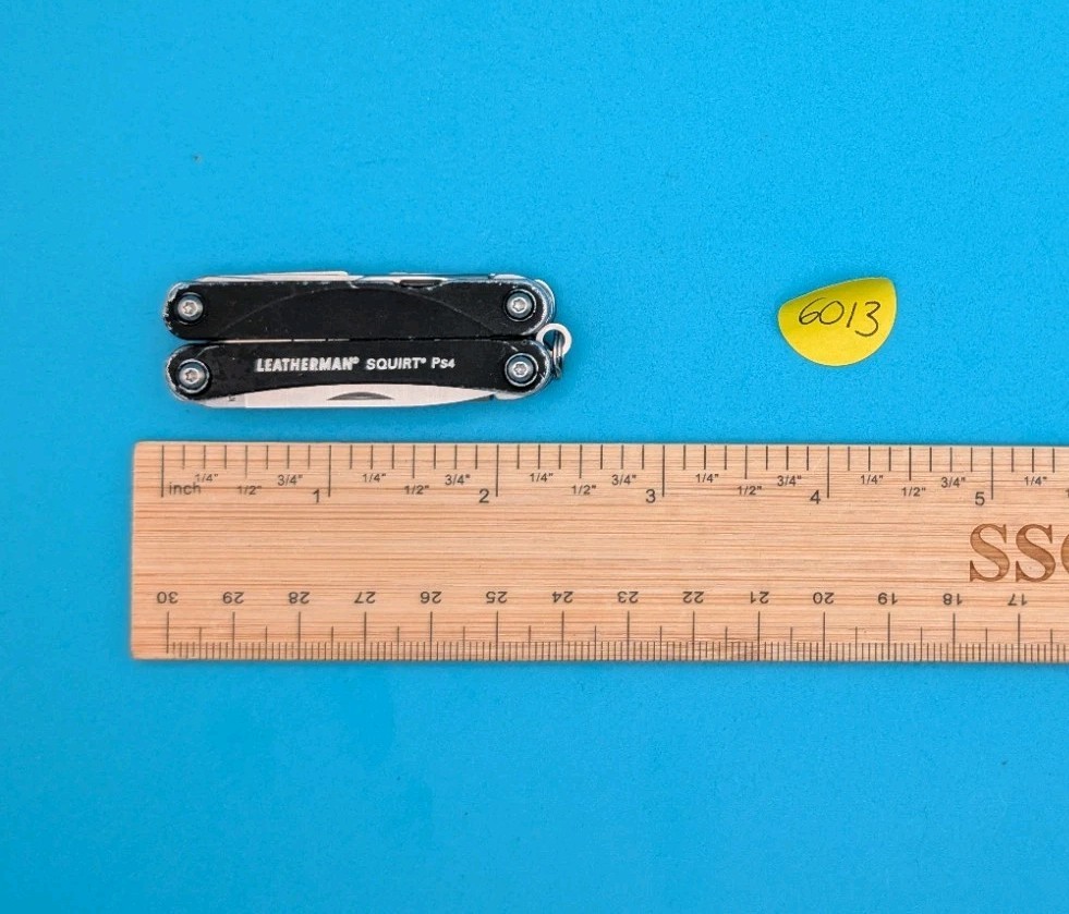 Leatherman SQUIRT PS4 Multi-Tool With Pliers Scissors Knife BLACK!