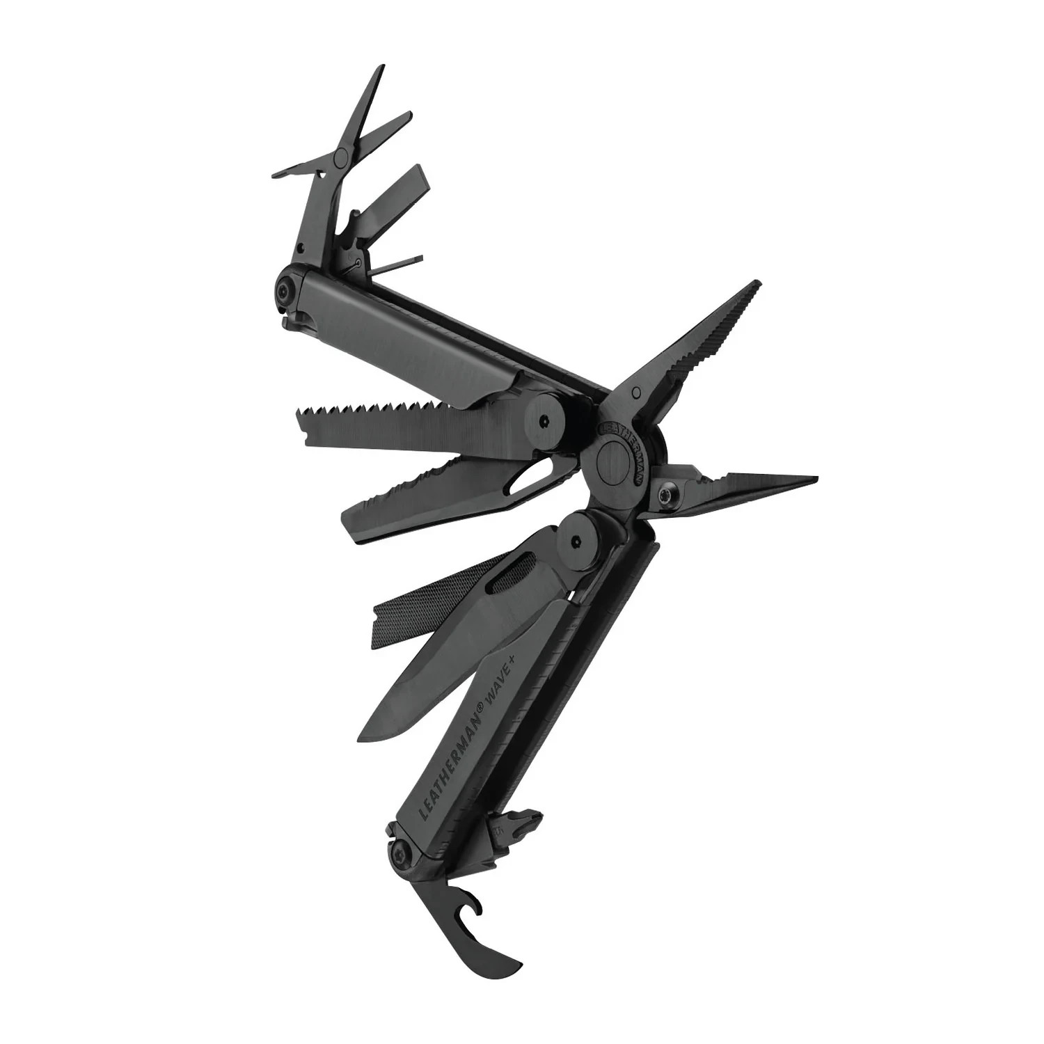 NEW Leatherman 832533 Multi-Tool 18 Tools Wave + Black/Stainless Steel