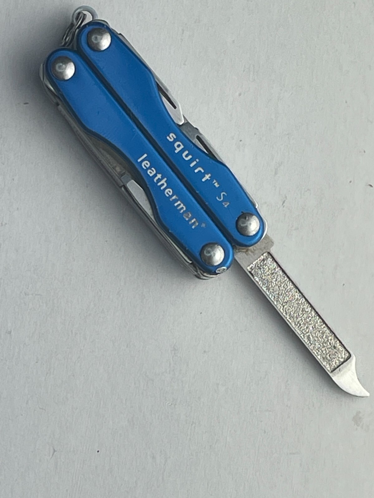 Leatherman Squirt S4 Stainless Steel Multitool Keychain – Parts or repair