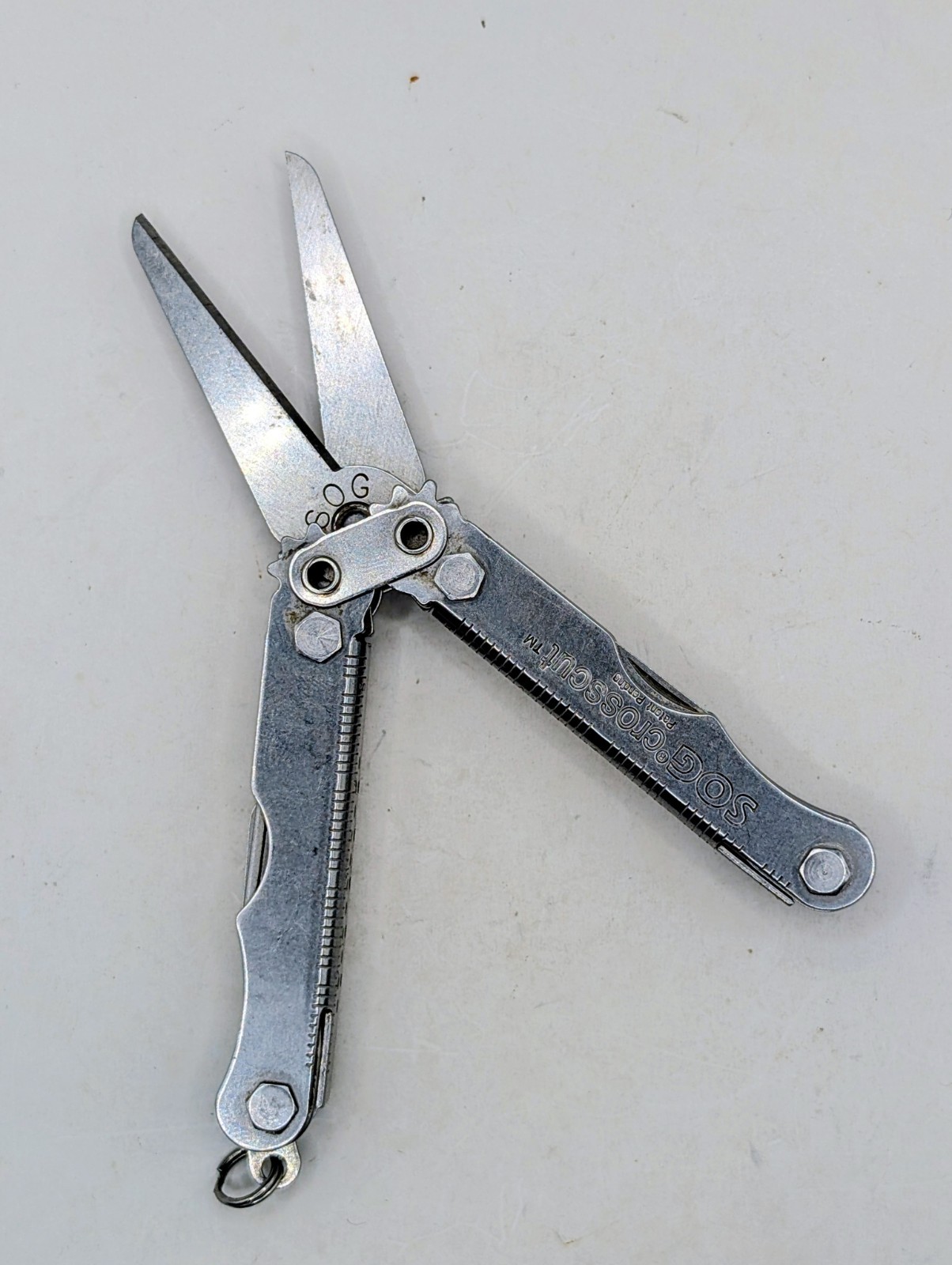 SOG CrossCut Stainless 9-In-1 Multi-Tool with Compound Leverage Scissors Retired