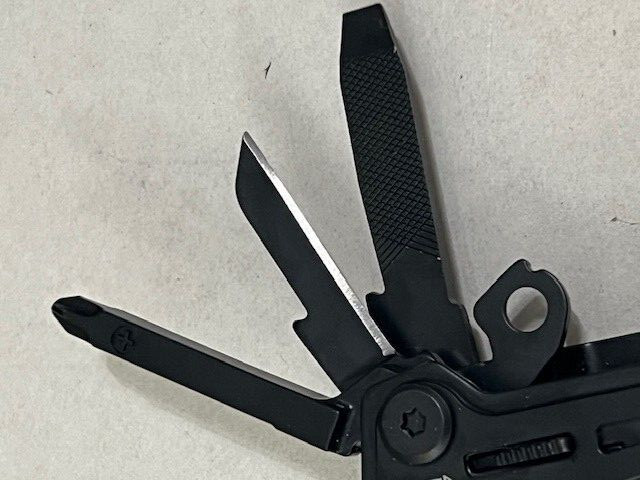 Flissa Multitool Plier Black FOLDING Pocket Tools WITH Sheath – Excellent