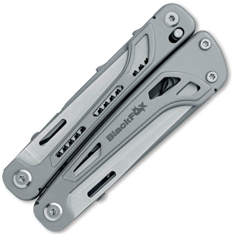 Black Fox Fortitude Multi Tool 15 Tools/Accessories w/Black Nylon Belt Sheath