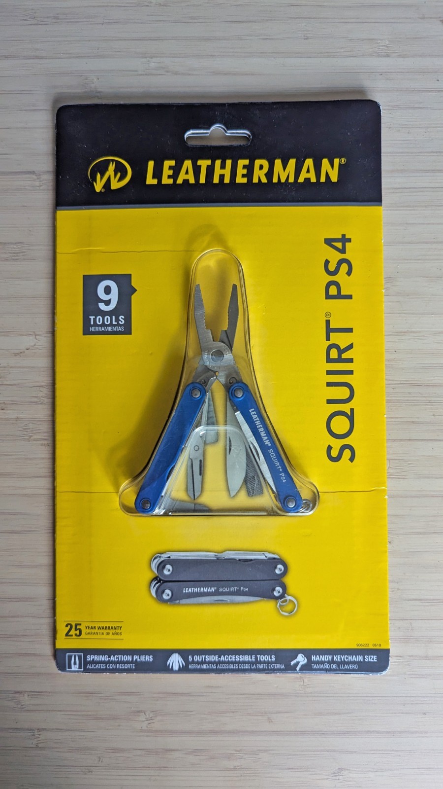 Leatherman – Squirt PS4 – 831191 (Discontinued 2023) ~ Swiss Army Knife