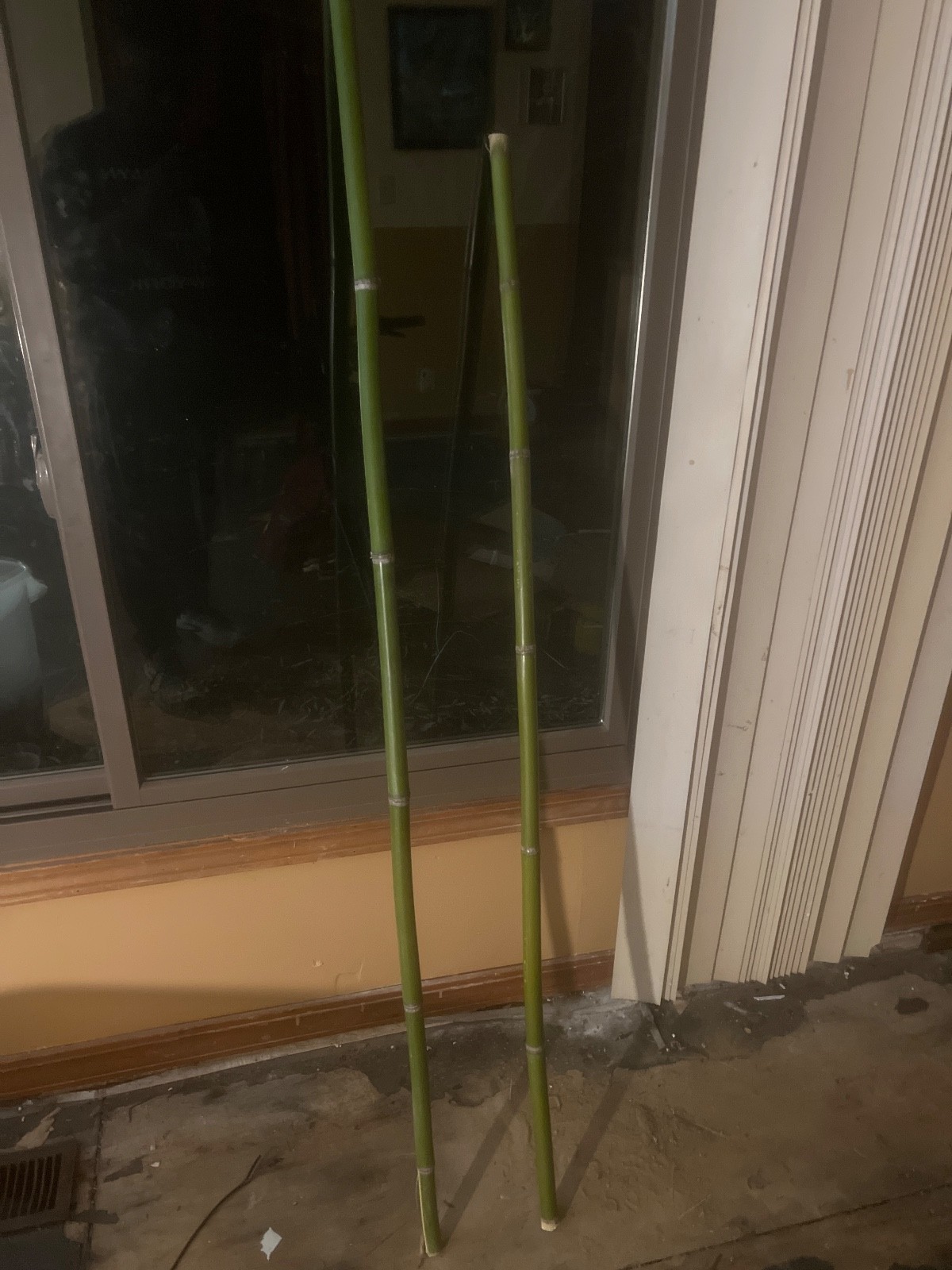 Bamboo staff can be cut to any length right now selling at 4‘10“ and higher