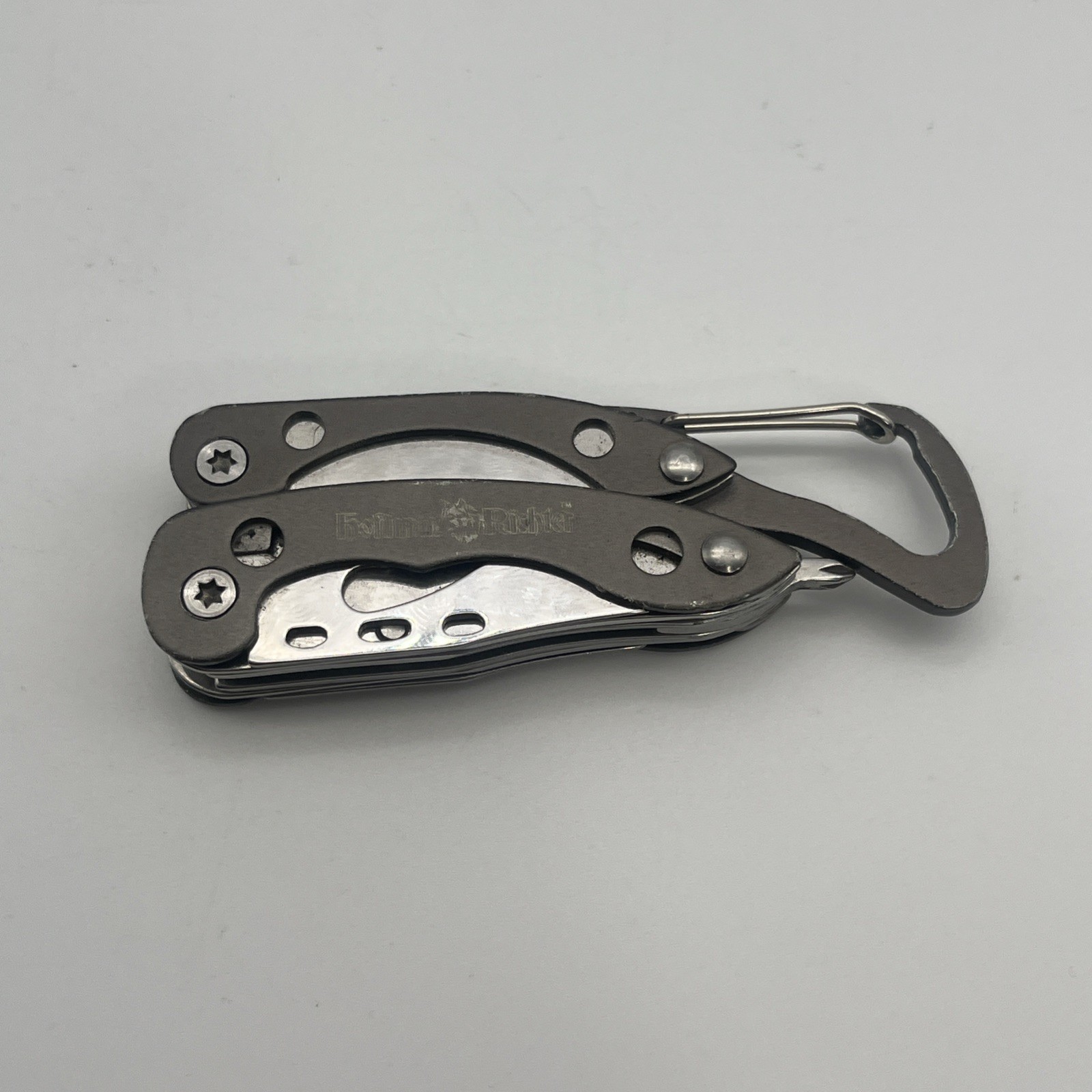Hoffman Richter Mini Multitool Knife Bottle Phillips Serrated Plier