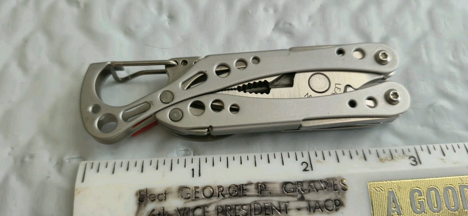 LEATHERMAN Style PS Multi Tool. RED. LOOKS UNUSED.DISCONTINUED? READ DESCRIPTION