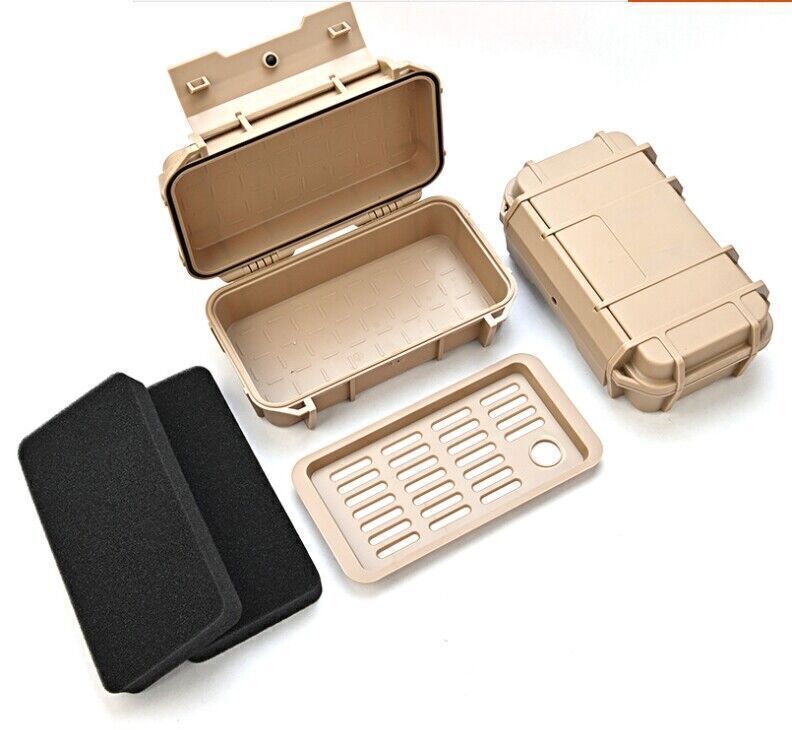 EDC Waterproof Double Layer Shockproof Storage Box Portable outdoor Multi Tool