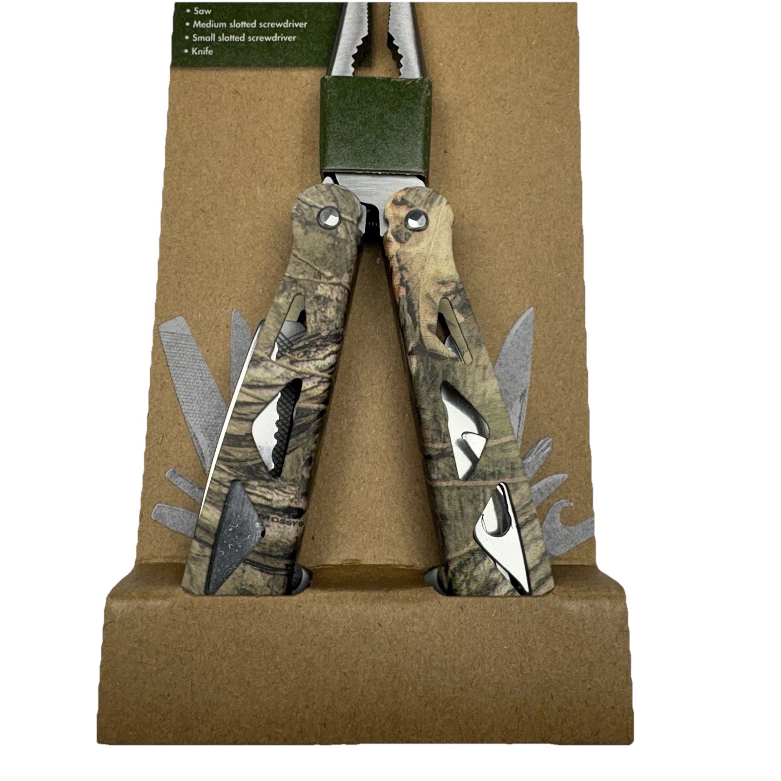 Ozark Trail Trailside 12-in-1 MultiTool Camo Finish 6122