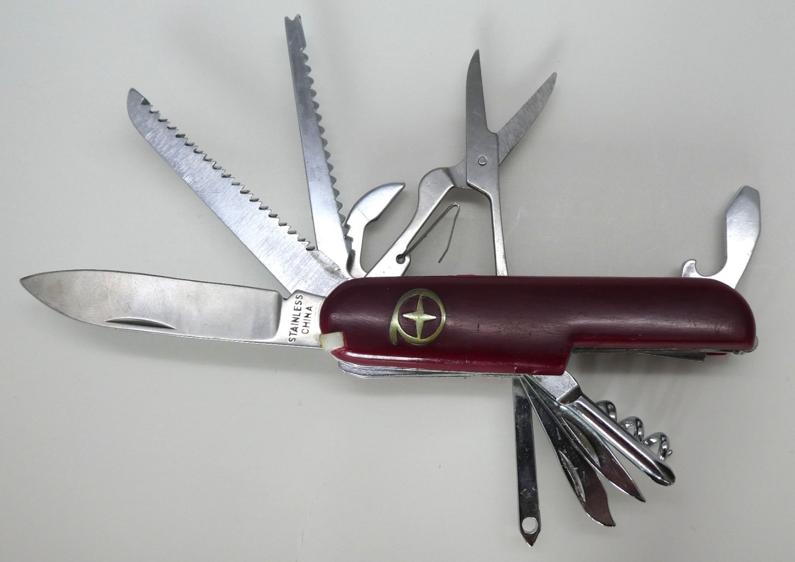 3 1/2″ Pocket Camping Multi-Purpose 13 Tool Knife, Multi-Function Knife
