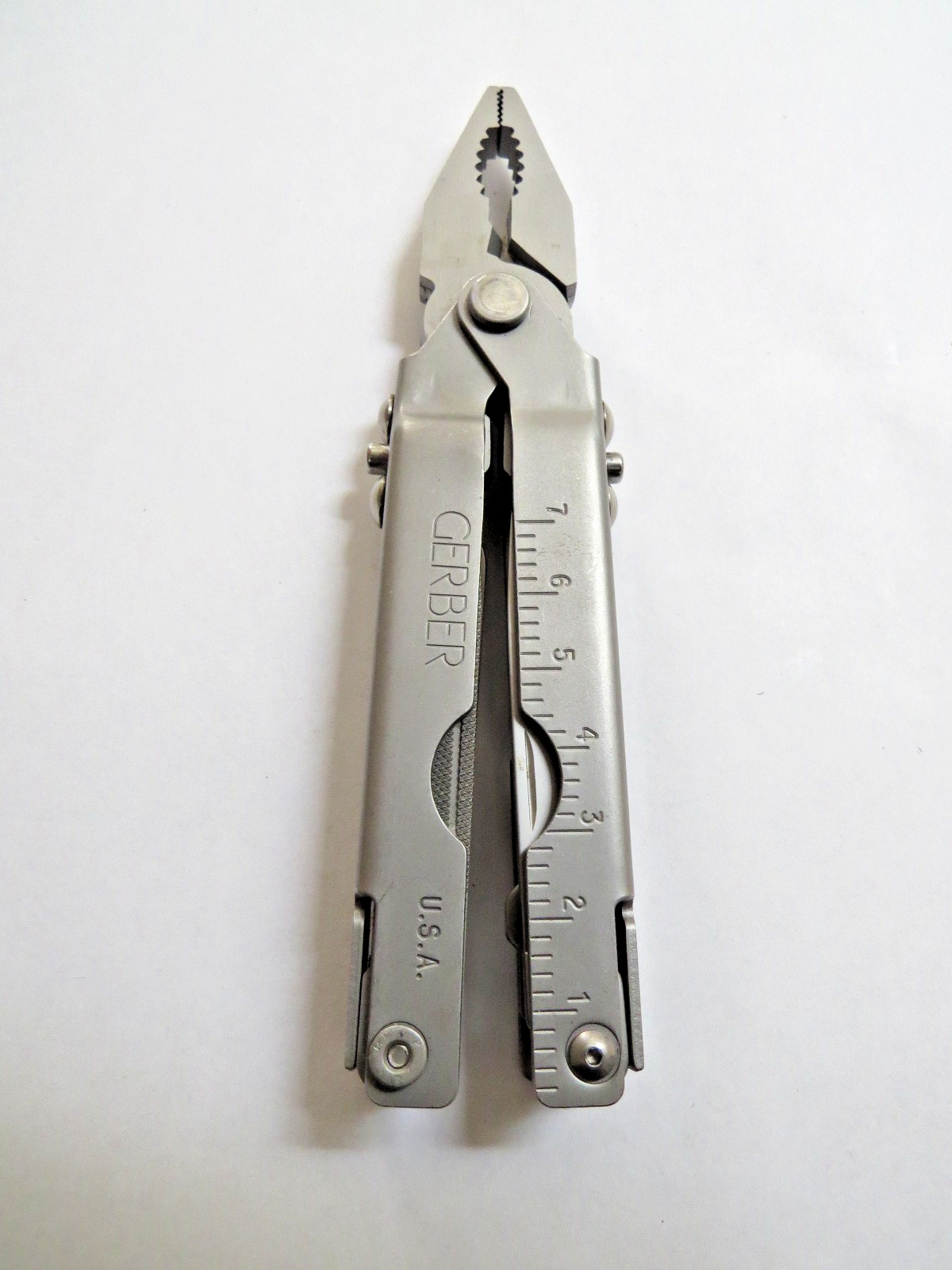 Vintage Stainless Gerber MP600 Blunt Nose Multi Plier Folding Tool No Plastic