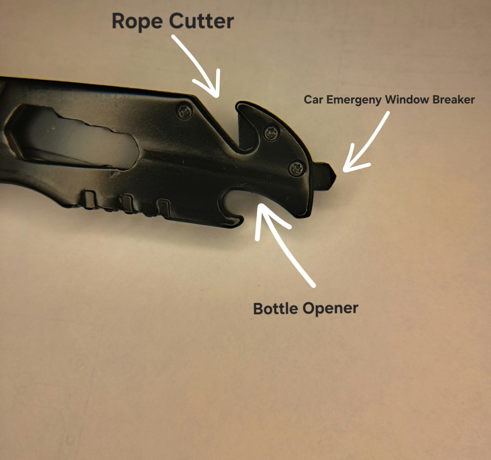 Outdoor Knife (folding knife-3 Multi-tools And 1 Knife)