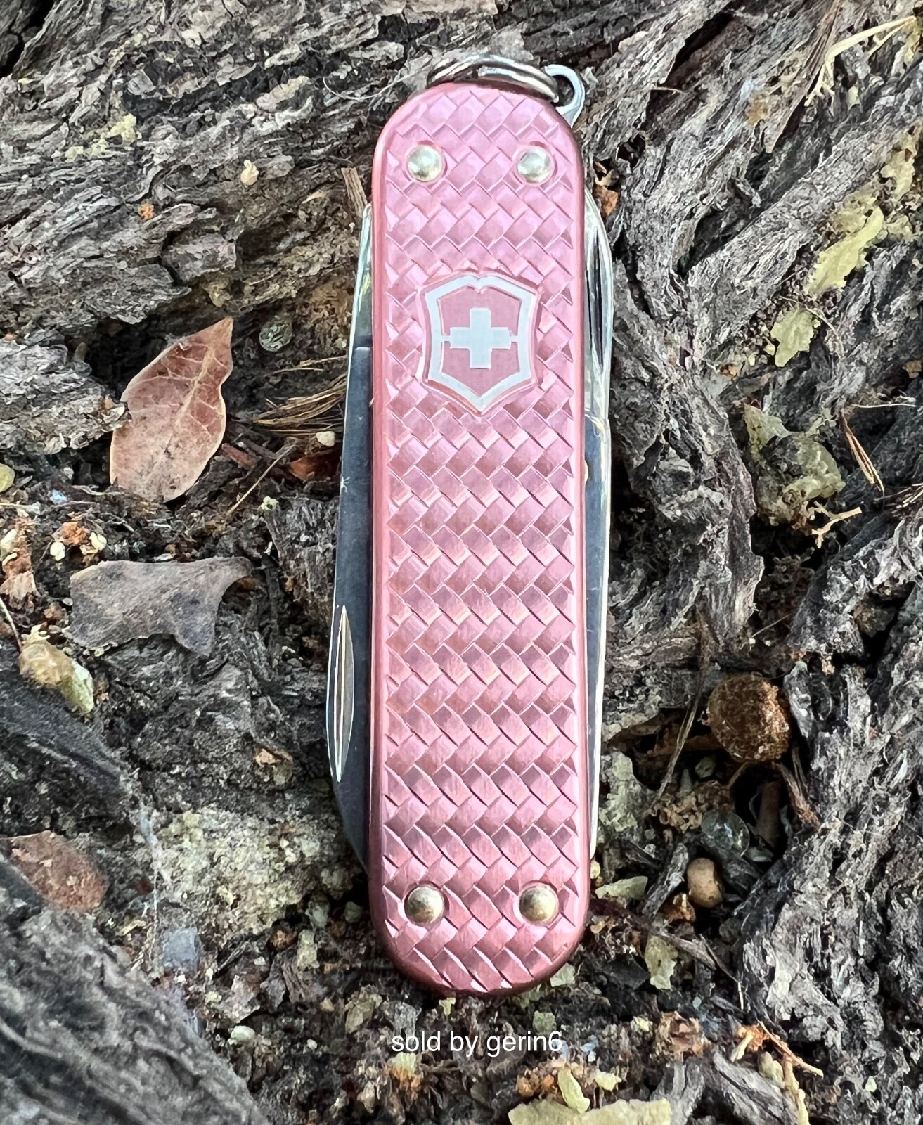 Swiss Army Knife, Classic Gentle Rose Alox, Victorinox 0.6221.405G,NIB