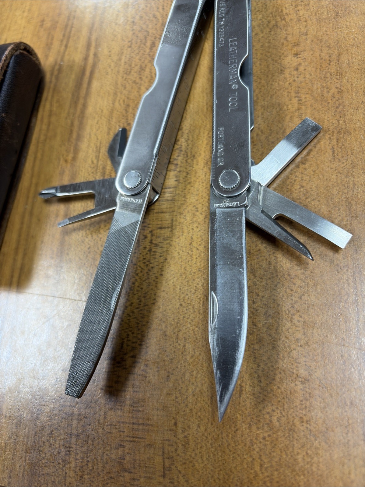 Vintage Original Leatherman knife Multi Tool Portland OR W/ SHEATH- MINT