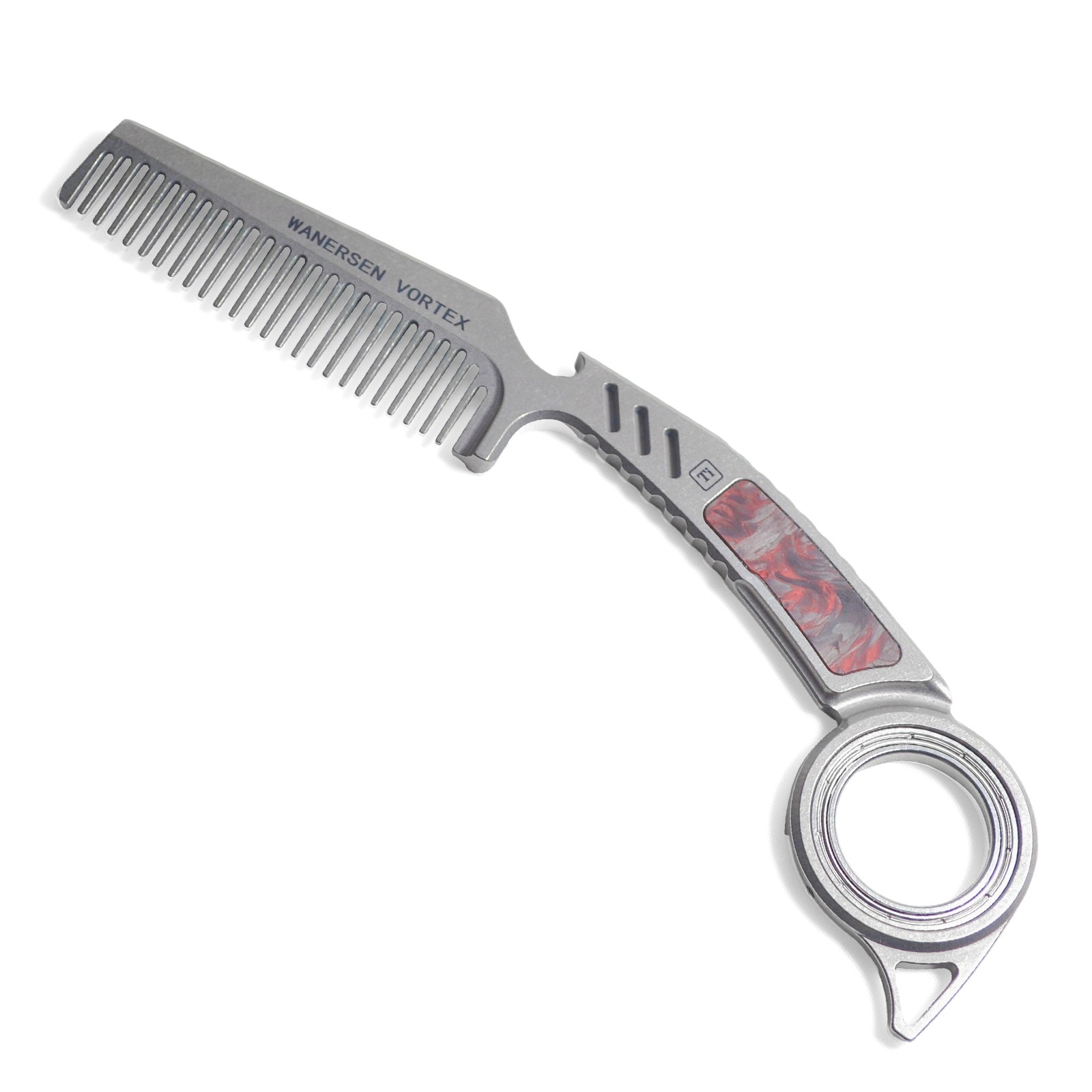 TC21 Titanium alloy Comb EDC Tool Anti-static – Storage bag
