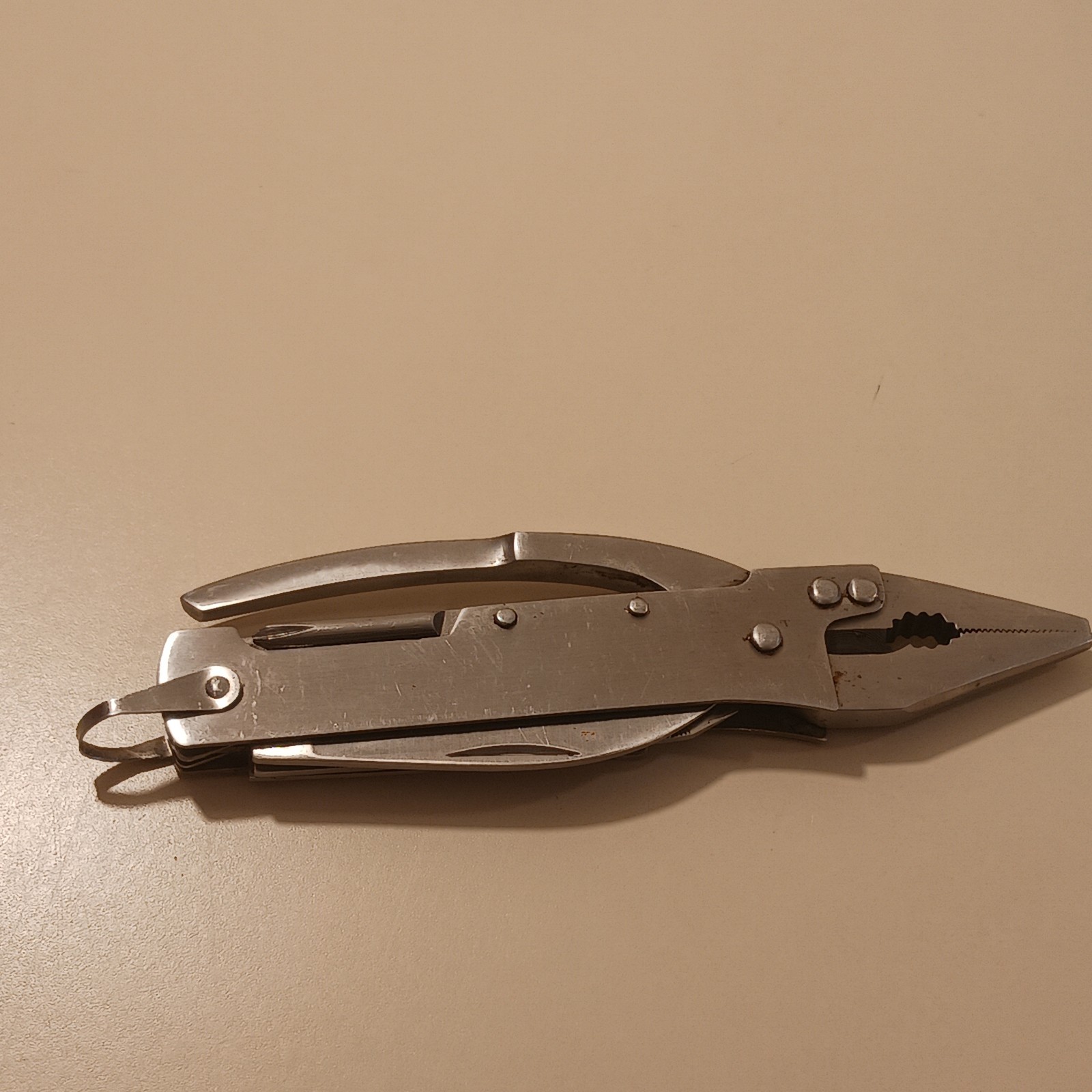 MAXAM 6″ Stainless Steel Multi-Tool Folding Pliers Knife Survival Camping Gear