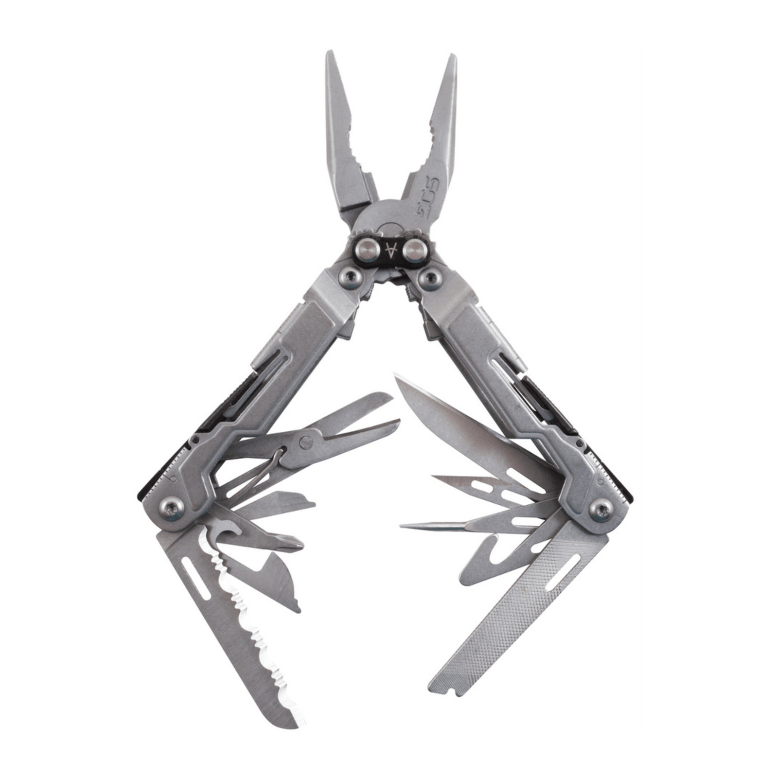 SOG PowerPint Mini Compact Stone Wash Stainless Steel Pocket Multi Tool 18