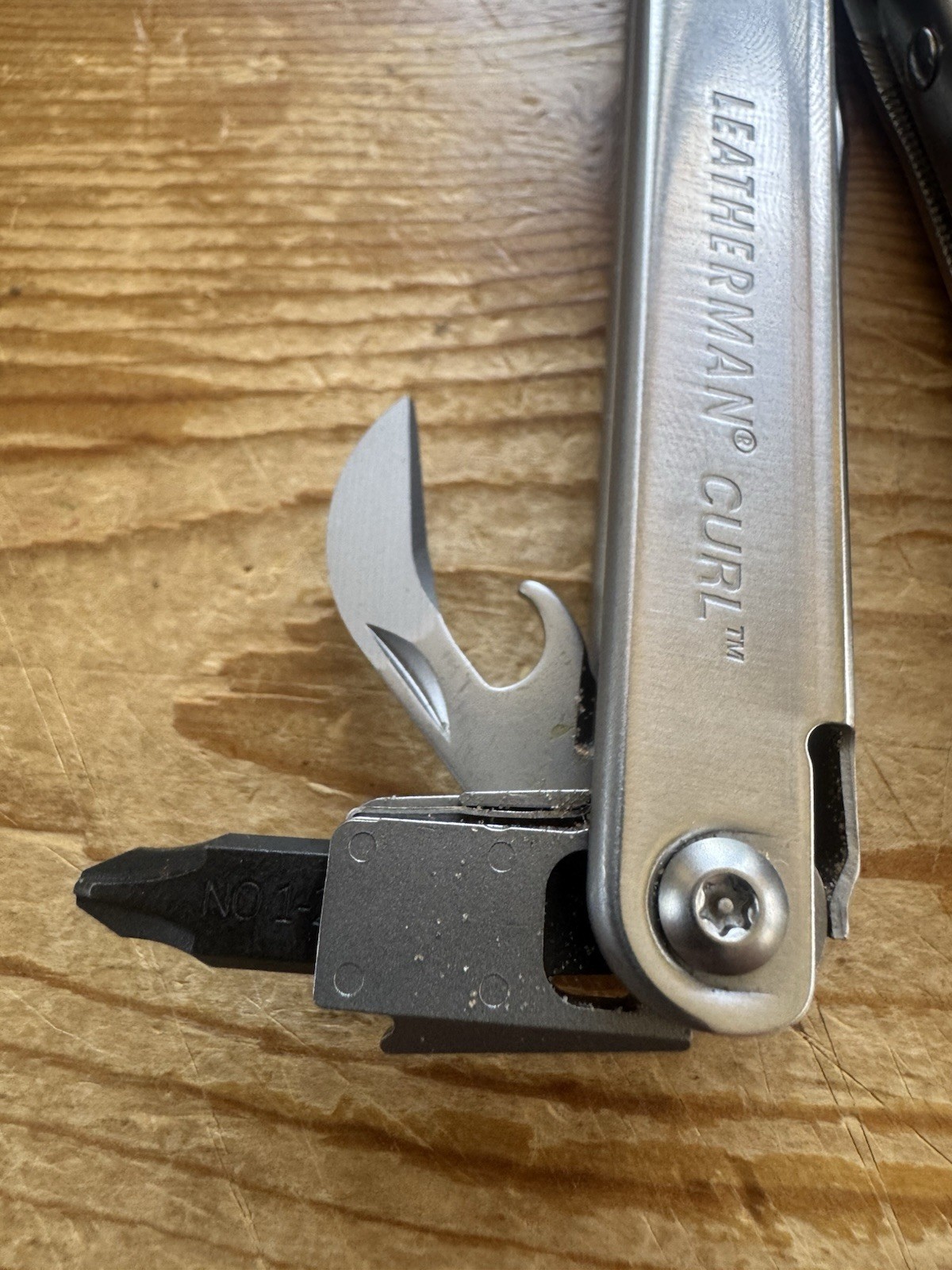 Custom Leatherman Curl Stainless Steel Multi-Tool