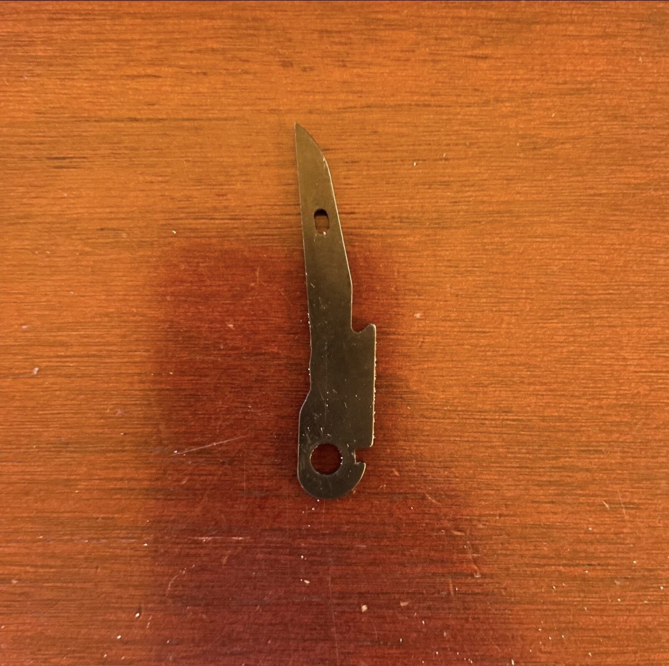 Awl from a Coyote Tan & Black Leatherman Rebar for Repair or Mod