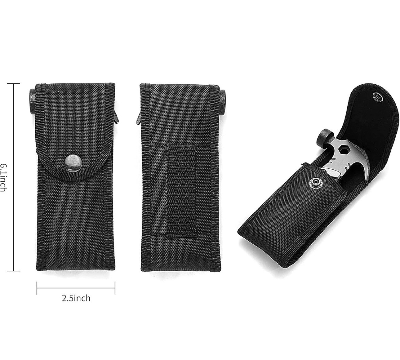 Multitool Camping Accessories Stocking Stuffers for Men Dad Gifts, 13 In 1