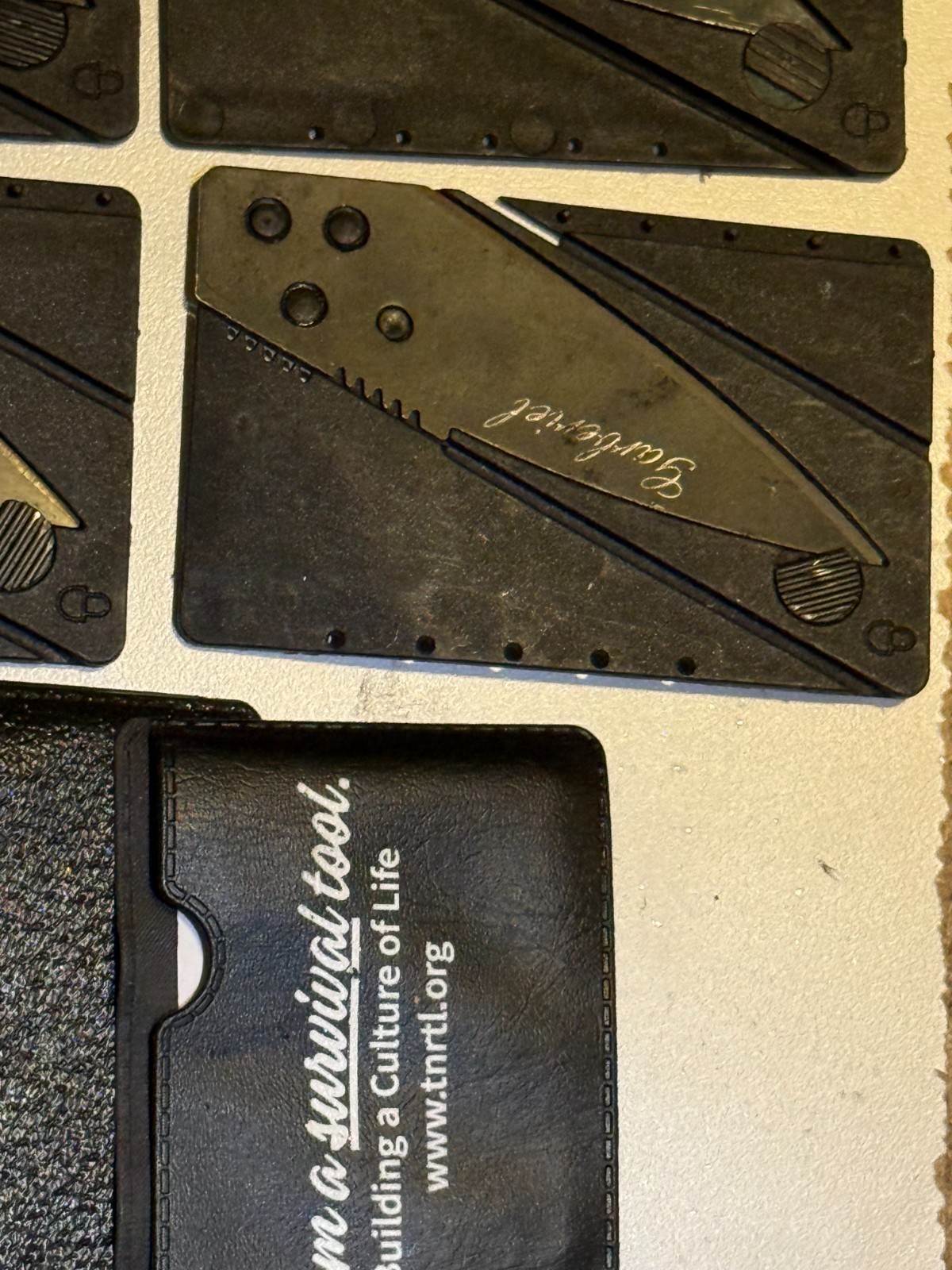 15 MULTIPURPOSE POCKET SURVIVAL TOOLS 4-716-B1-2-4 $5 OBO