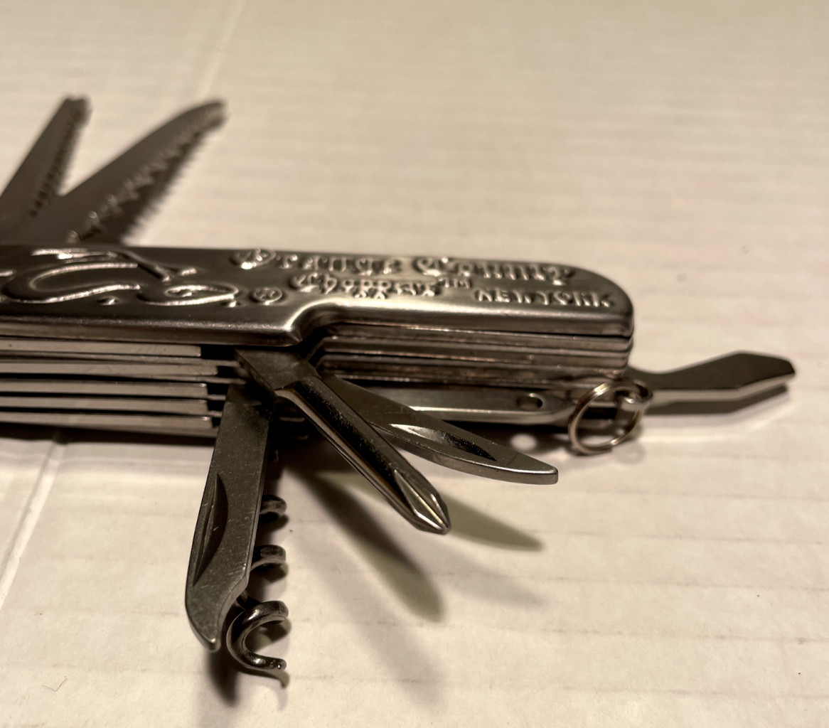 Rare Vintage Orange County Choppers Brand New York Multi-Function Pocket Knife