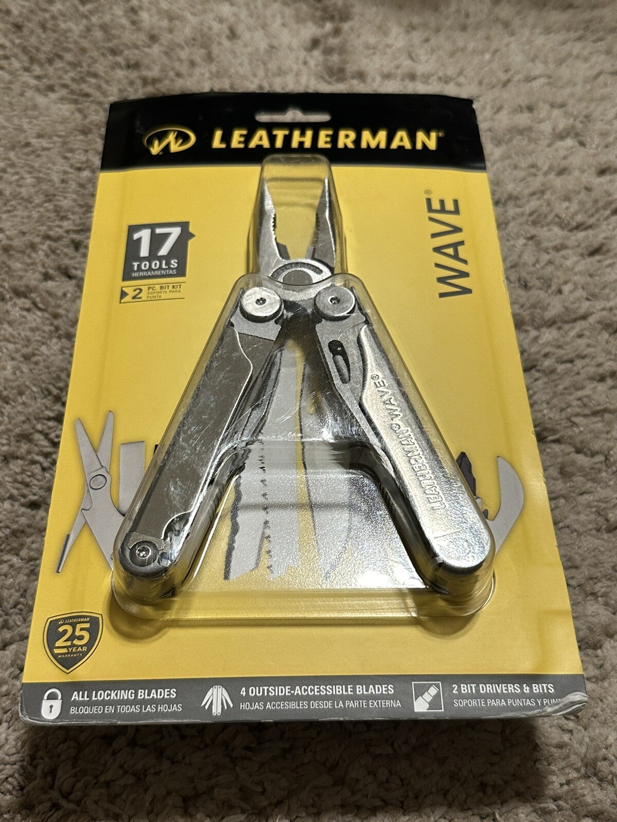 Leatherman Wave 831097 Tool – New and Sealed In Original Packaging – SHIPS FAST