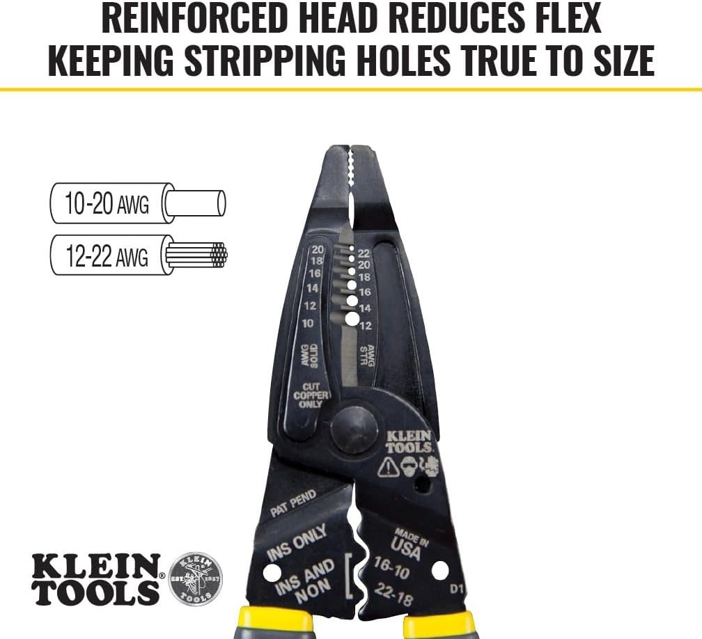 Professional Long-Nose Wire Stripper/Crimper – Ergonomic Electrician Tool
