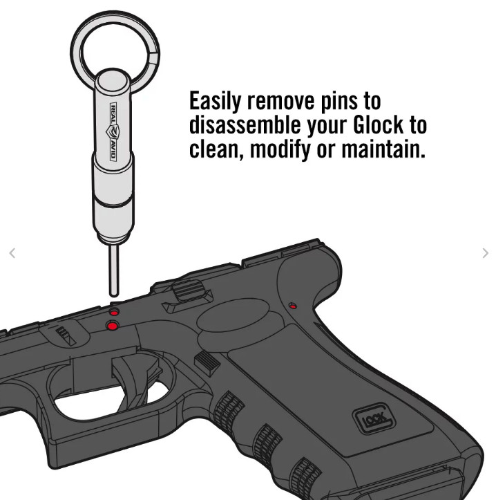 Real Avid 2-IN-1 Armorer’s TOOL(TM) for GLOCK® Pistol Pin Punch Combo