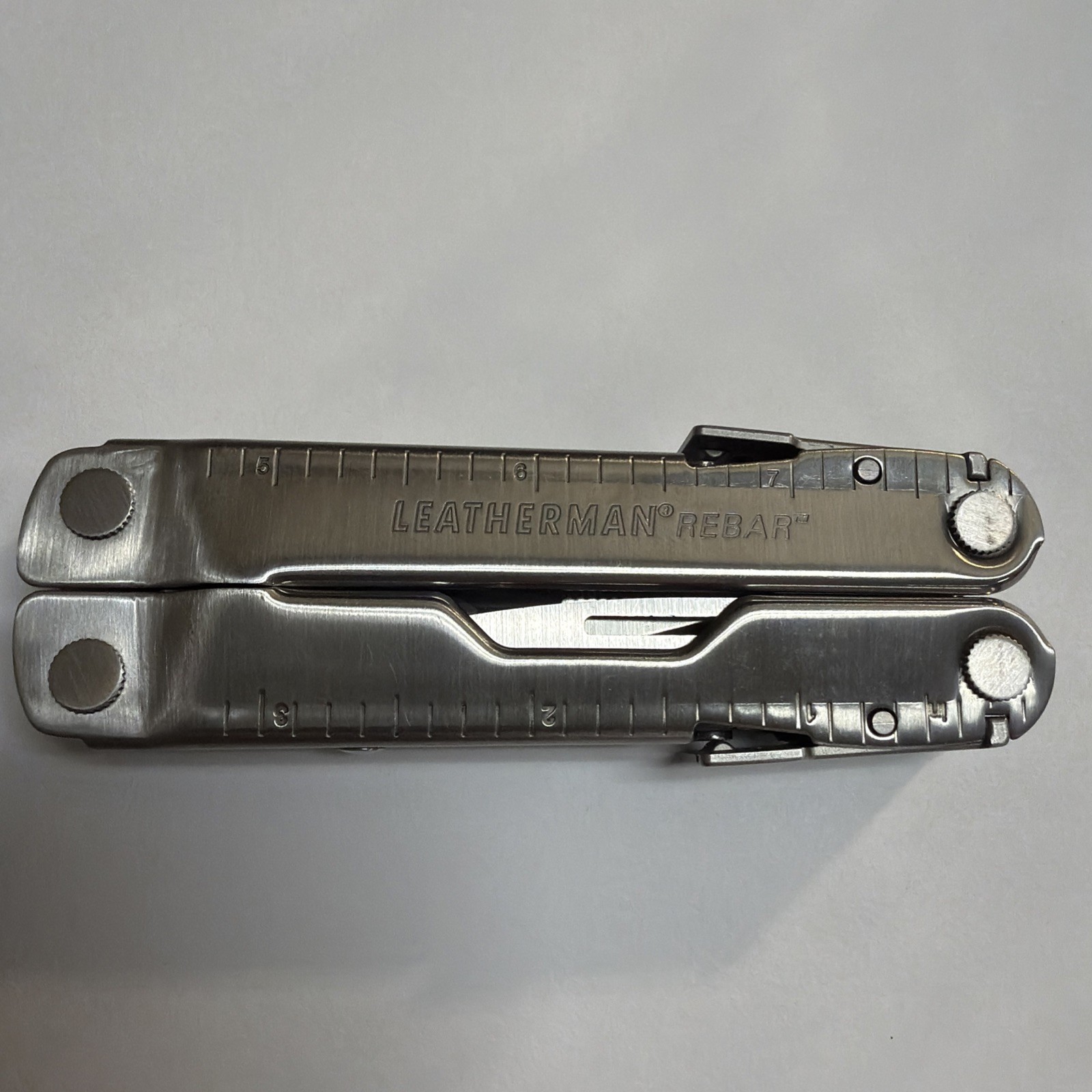 Leatherman Rebar Multi-Tool Plier stainless steel – Good Condition